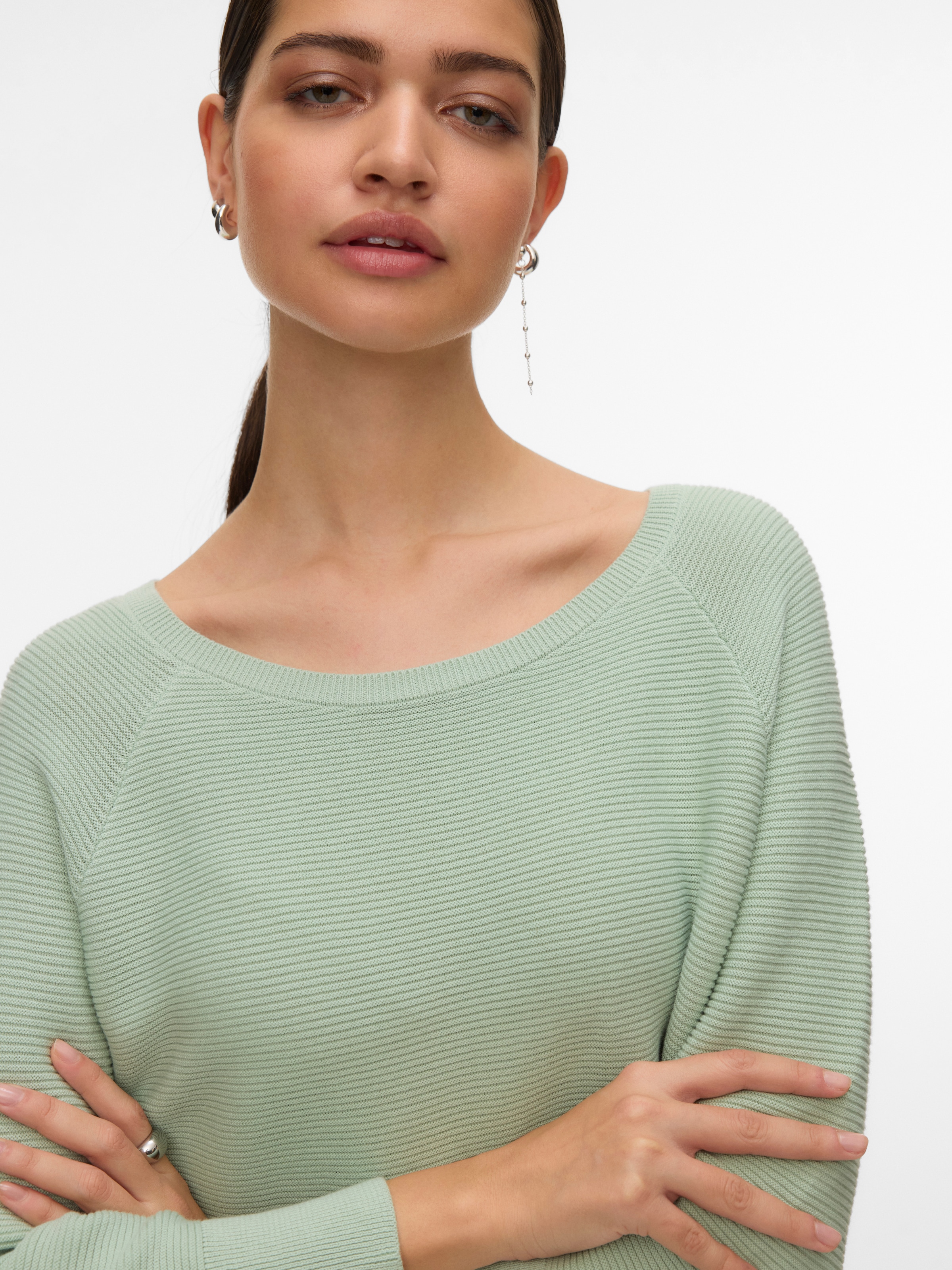 Vero Moda Pull en tricot »VMNEW NORA 3/4 BOATNECK PULLOVER NOOS«