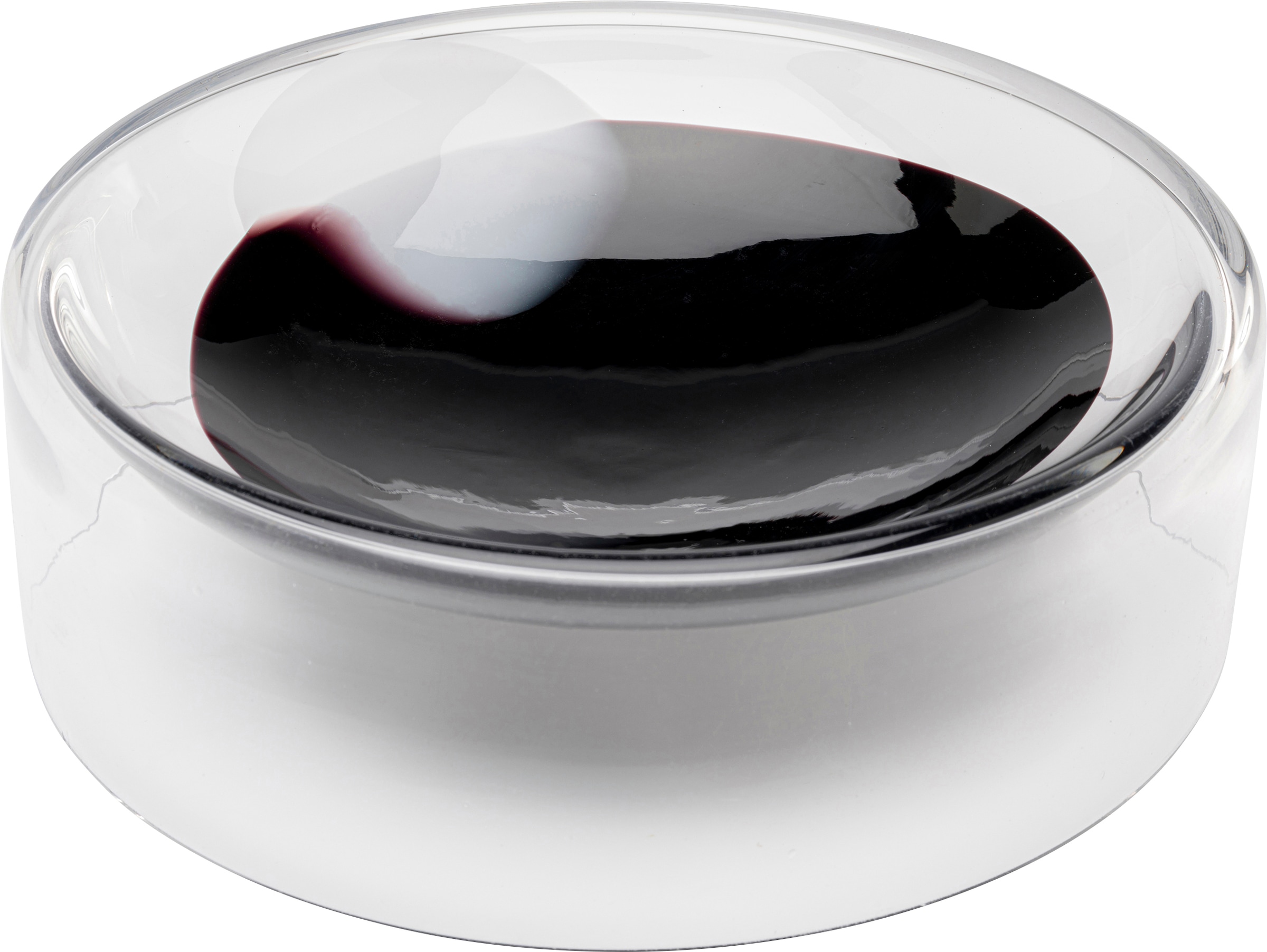 Image of Kare Design Schale "Balance Ø30cm" aus Glas aus gefärbtem Glas