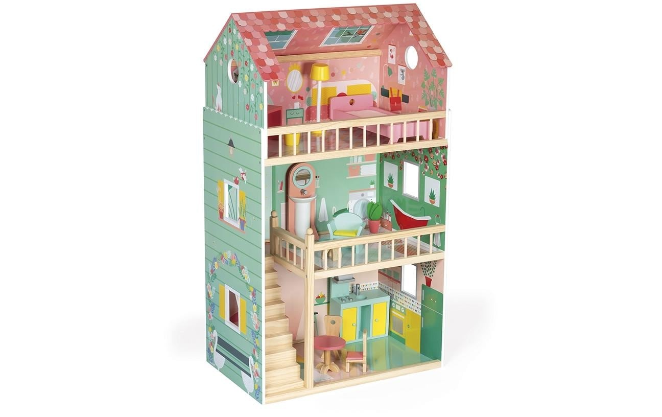 Image of Janod Puppenhaus »Janod Puppenhaus Maxi Happy Day mit« bei Ackermann Versand Schweiz