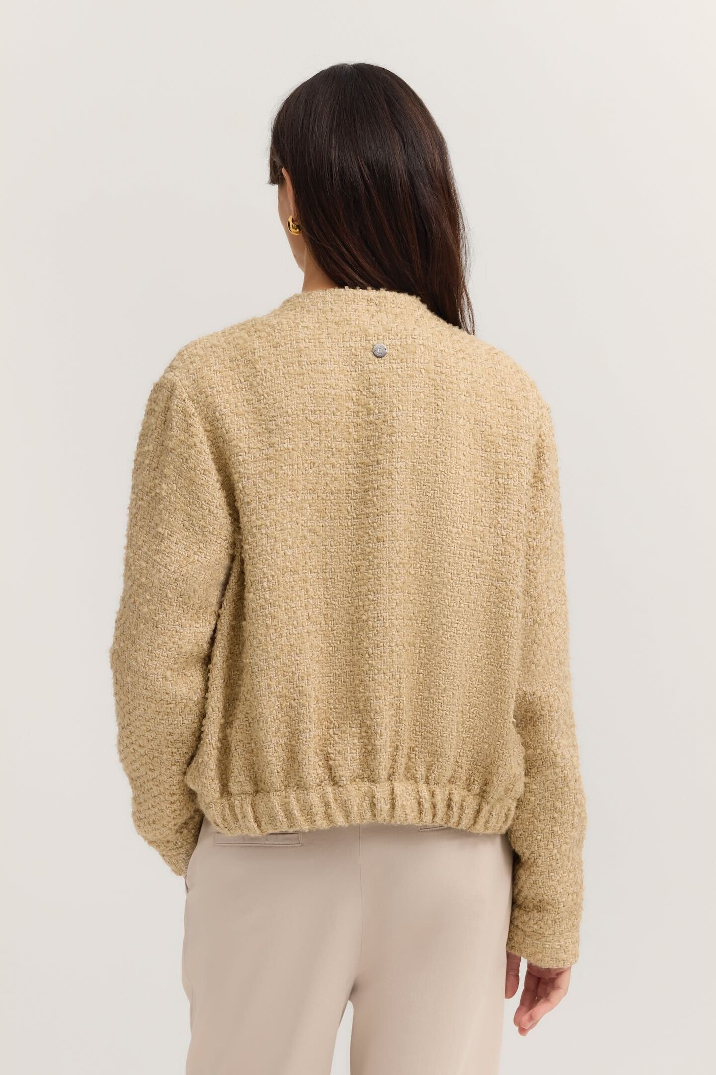 bugatti Kurzjacke »Hochwertig« Boucle in Blouson-Style