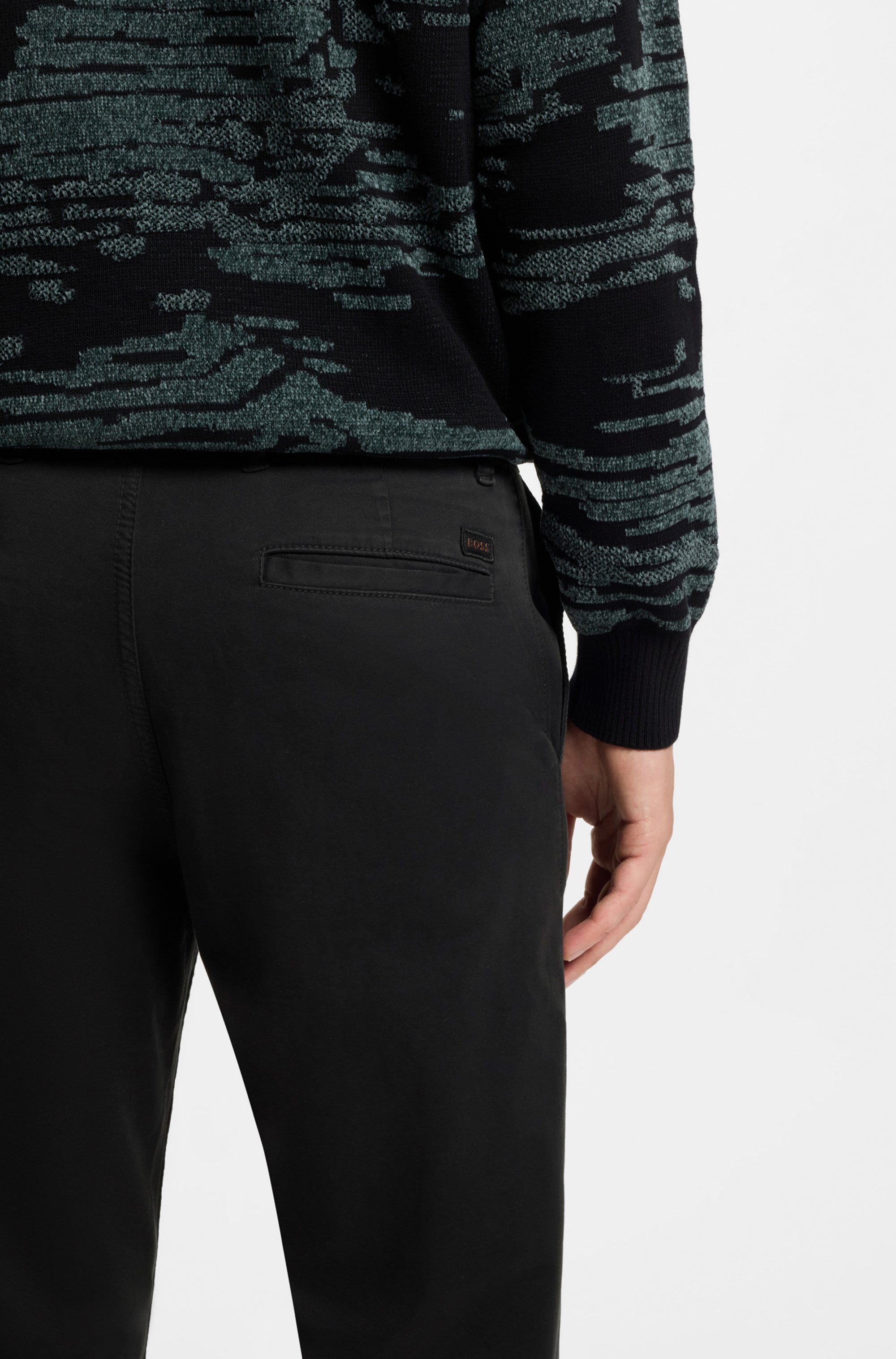 BOSS ORANGE Chinos »Regular«  in gerader From