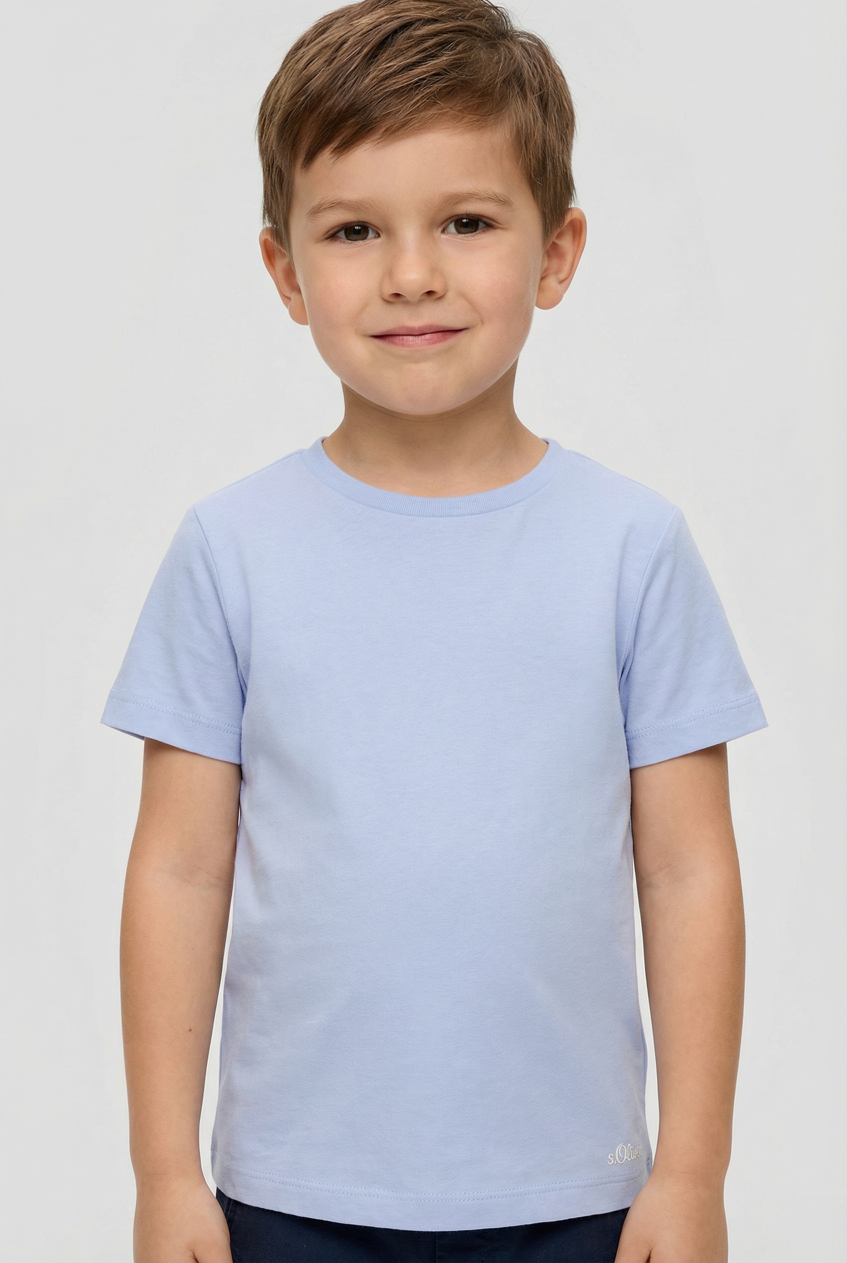 s.Oliver Junior T-Shirt Packung, 3 mit Rundhalsausschnitt