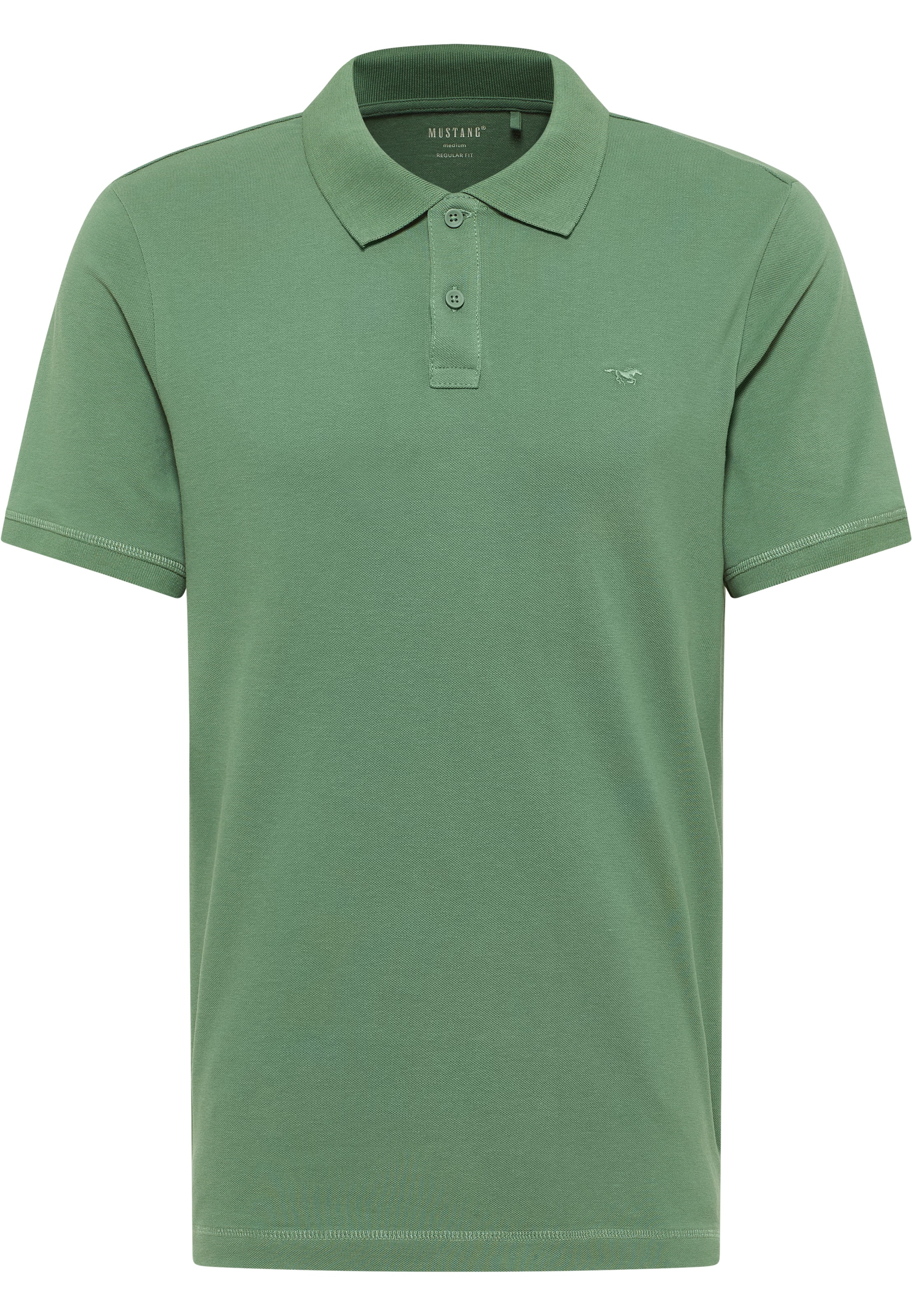 MUSTANG Poloshirt »Style Palco«, mit Logo-Stickerei