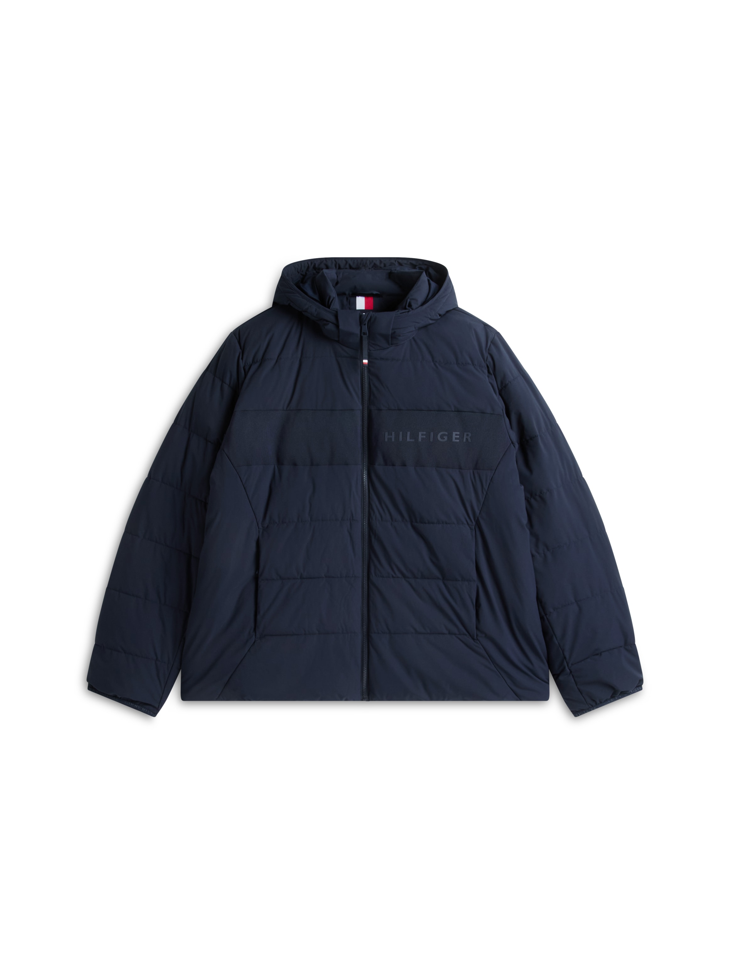 Tommy Hilfiger Big & Tall Veste matelassée »BT-DETACH HOODED BRANDED« avec capuche grandes tailles, coupe normale