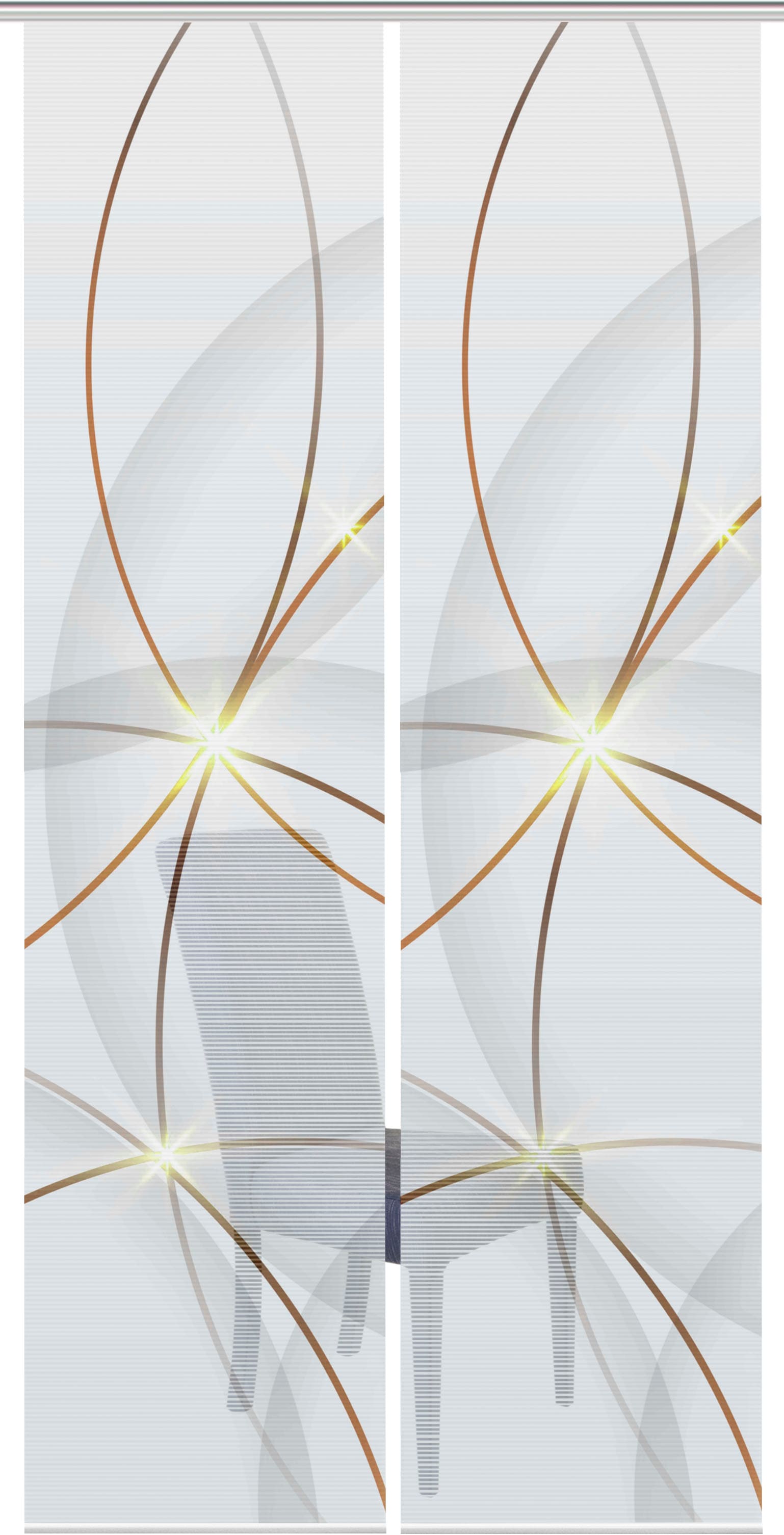 Vision S Schiebegardine »BLINKI« Paneelwagen 1 Stk. tlg. DIGITALDRUCK