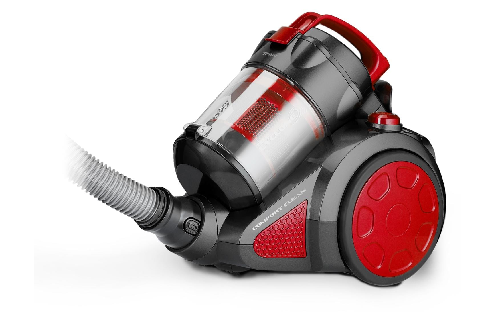 Trisa Aspirateur pour sols »True Cyclone Comf T6383« 700 W beutellos Leistungsstarker Staubsauger