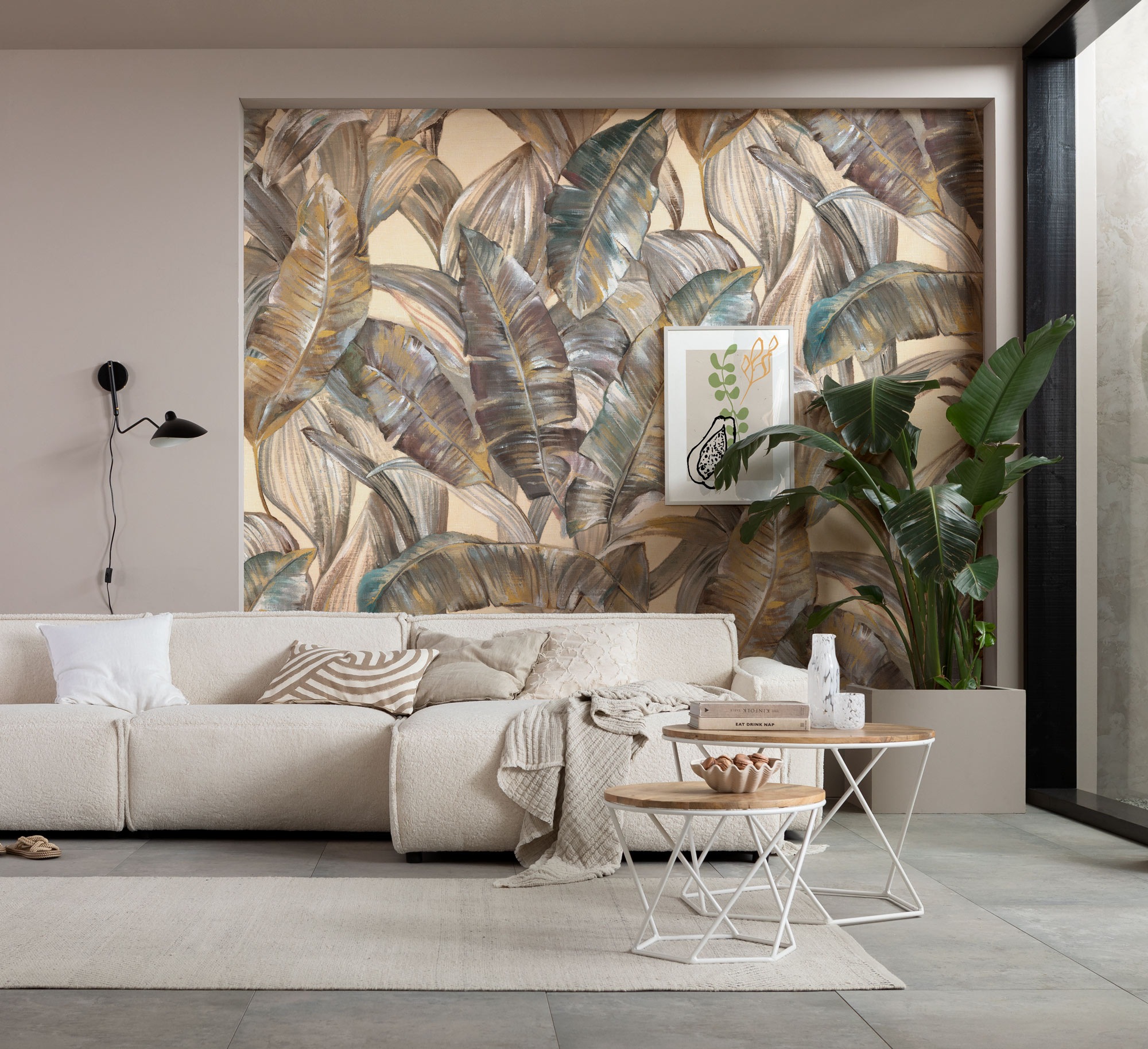Image of Komar Fototapete "Mae" bedruckt glatt 350 x 250 cm (Breite x Höhe) - Tapete, Vlies, Wohnzimmer, Schlafzimmer