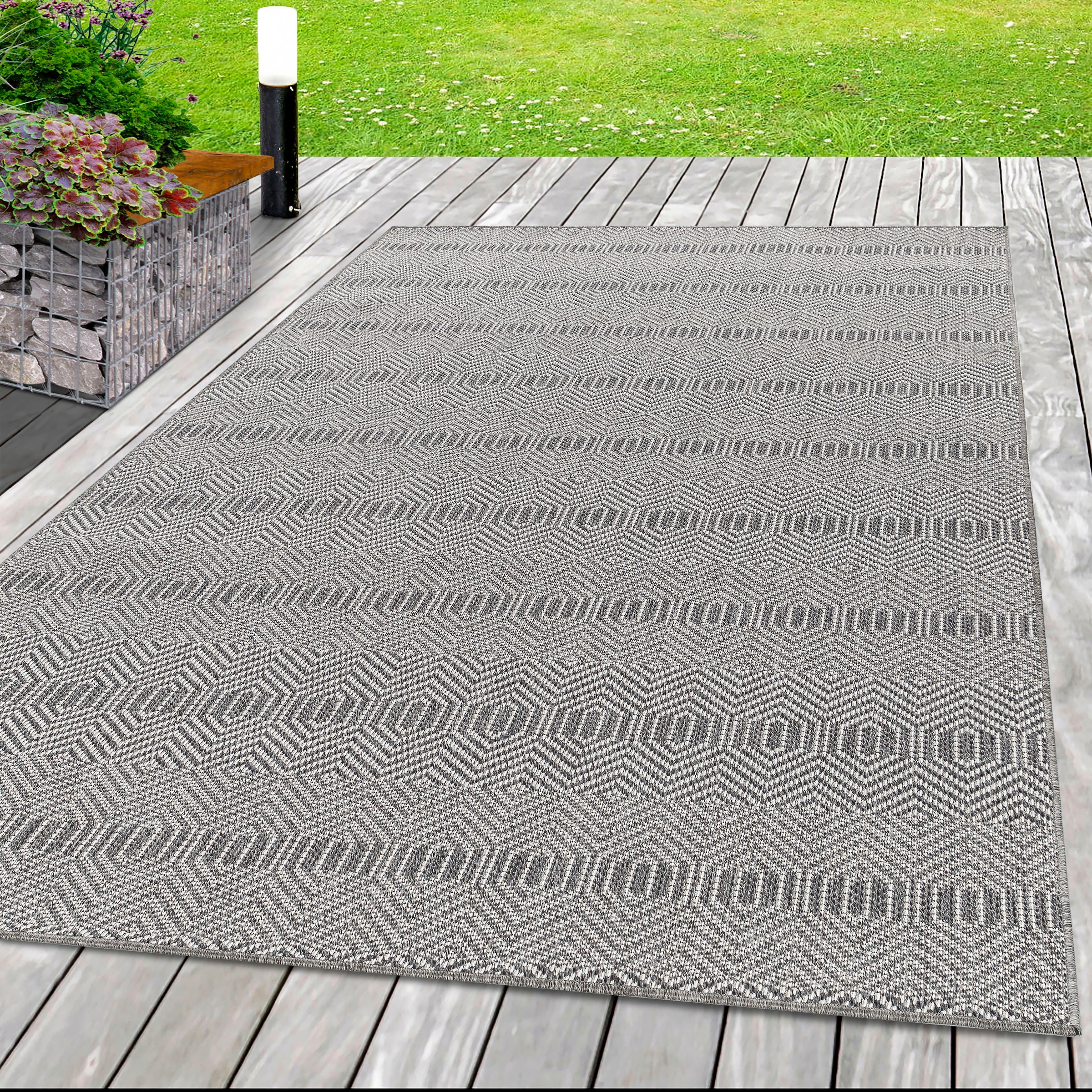 Image of Ayyildiz Teppiche Teppich "ARUBA" rechteckig 6 mm Höhe Läufer, Pflegeleicht, Modern, In- und Outdoor geeignet
