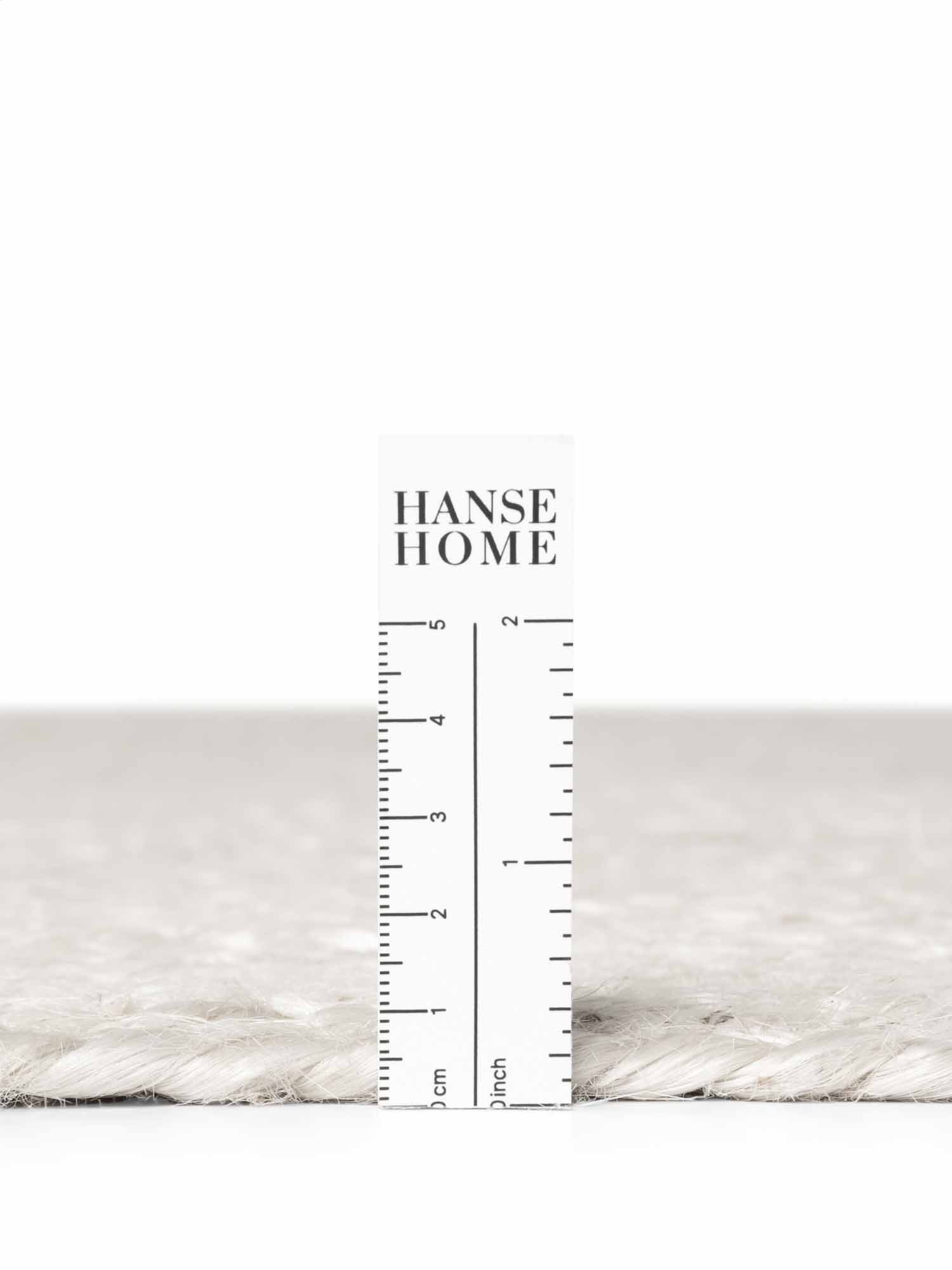 HANSE Home Tapis »Juteteppich Teppich Juno« Rectangulaire 9 mm Höhe jute, forme, fait main, tapis de salon, tapis naturel, salon