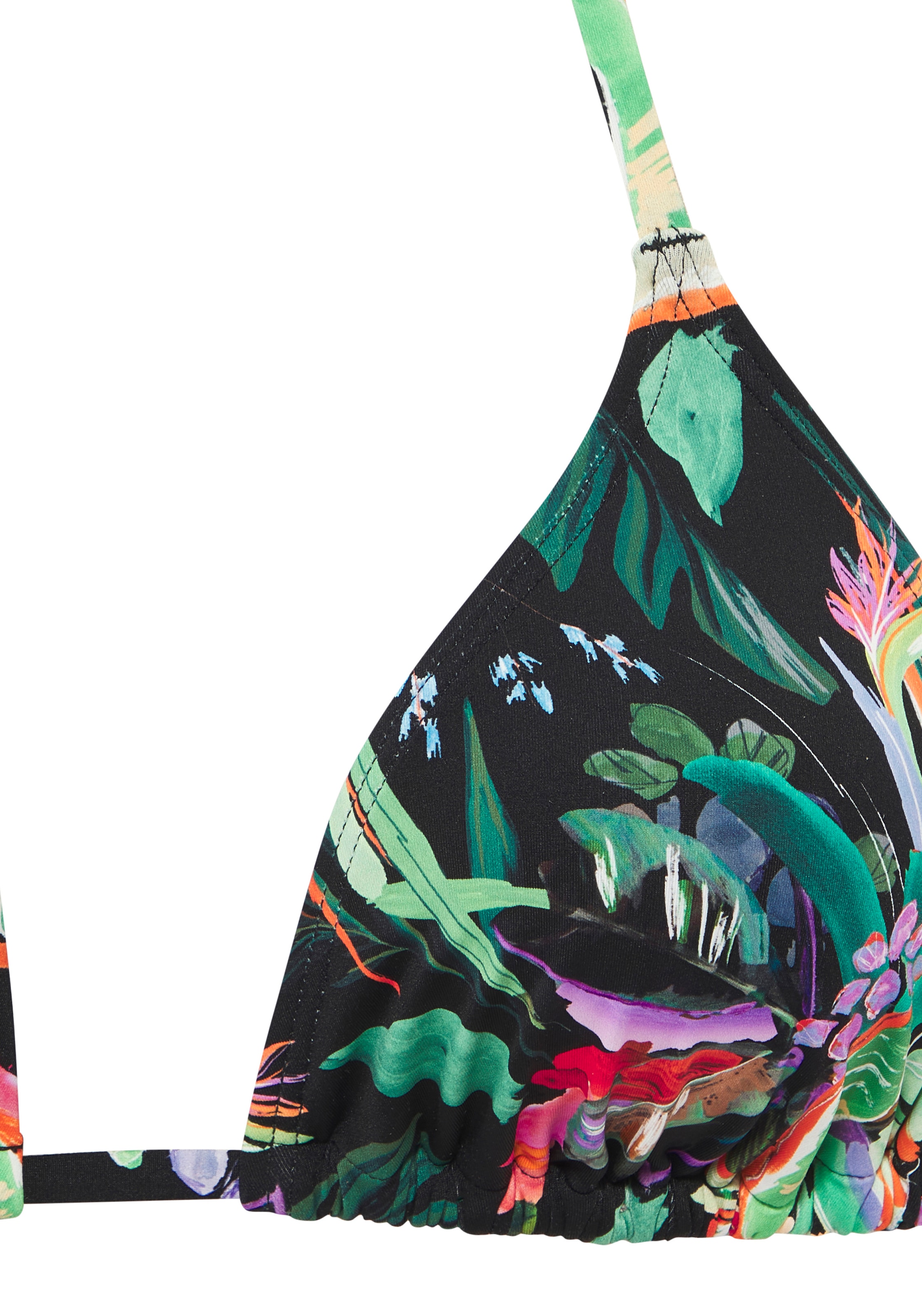 Venice Beach Triangel-Bikini-Top »Sandrine« mit buntem Blumenprint