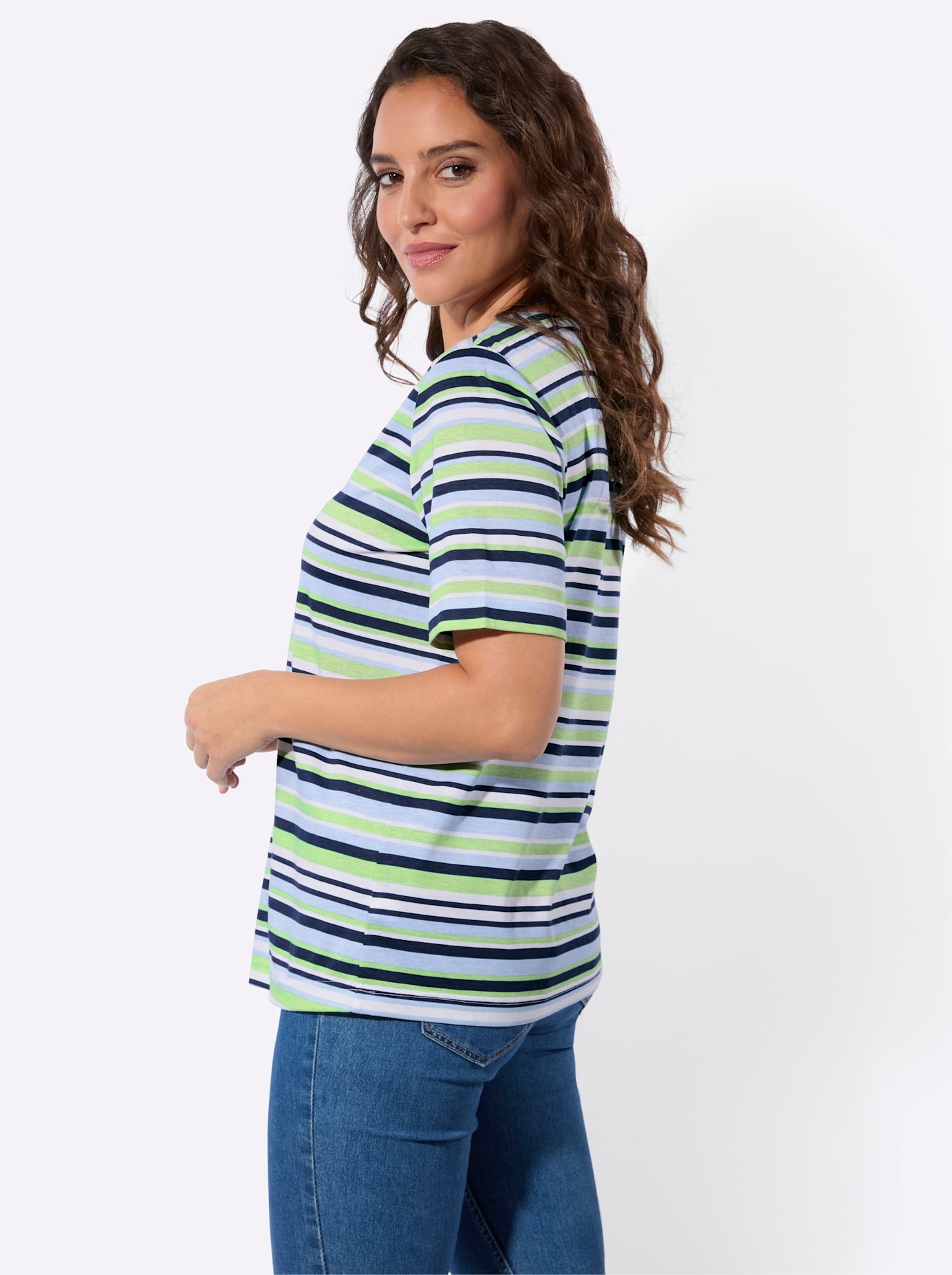 Casual Looks T-shirt à manches courtes »Ringelshirt« 1 pièces