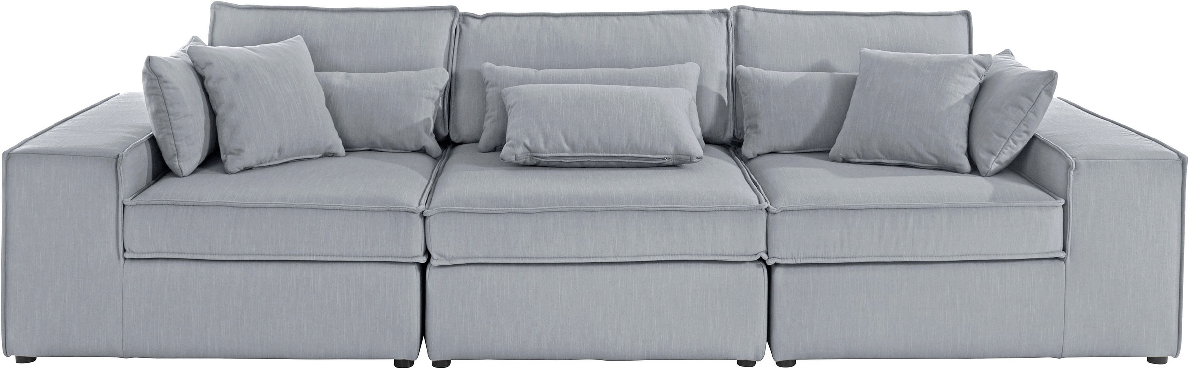 Image of LeGer Home by Lena Gercke 3-Sitzer »Ceyda«, 3 Teile, zusammengesetzt aus Modulen, in vielen Bezugsqualitäten und Farben, fester Sitzkomfort bei Ackermann Versand Schweiz