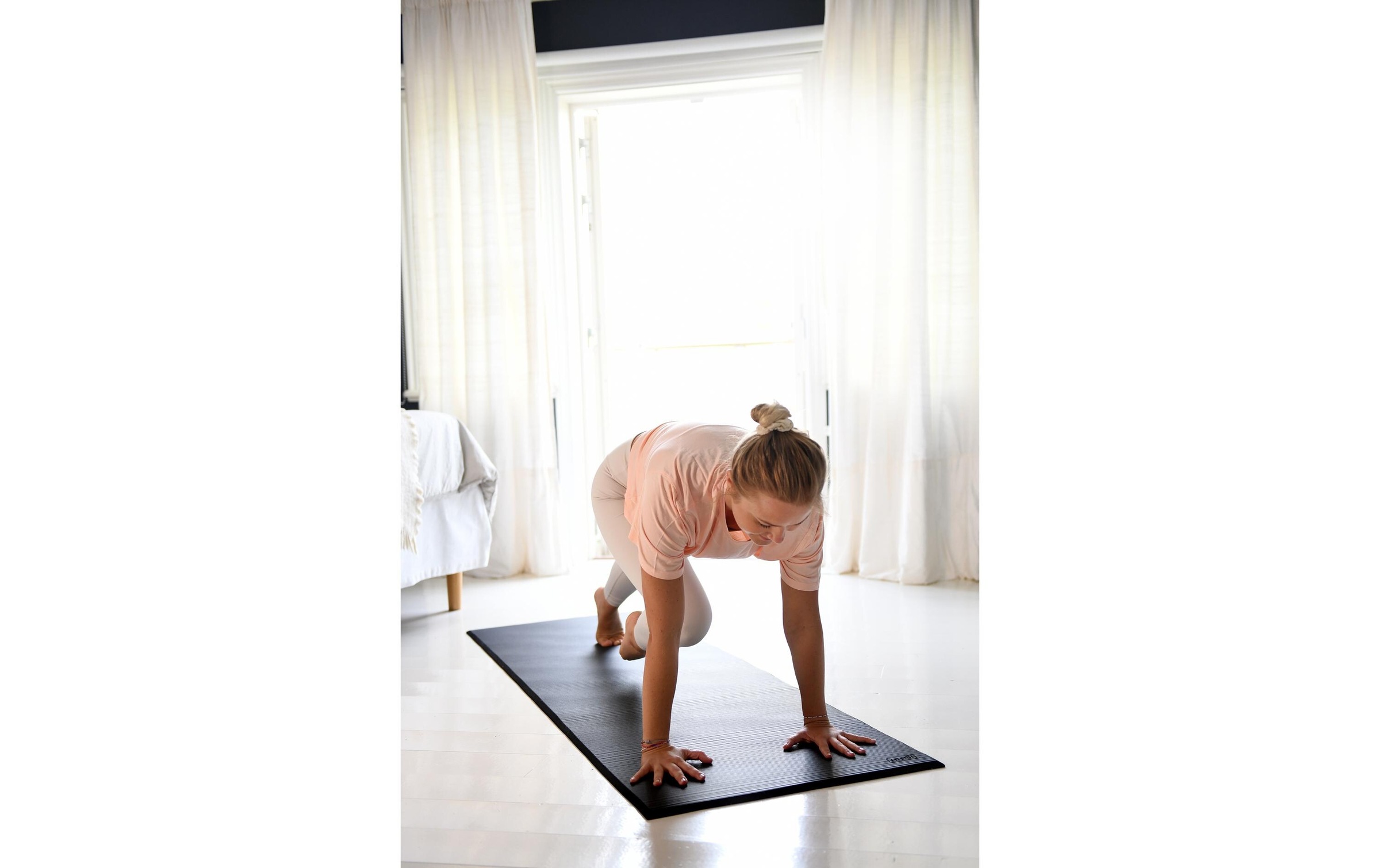 SISSEL Gymnastikmatte »Gym Mat Plus anthrazit«