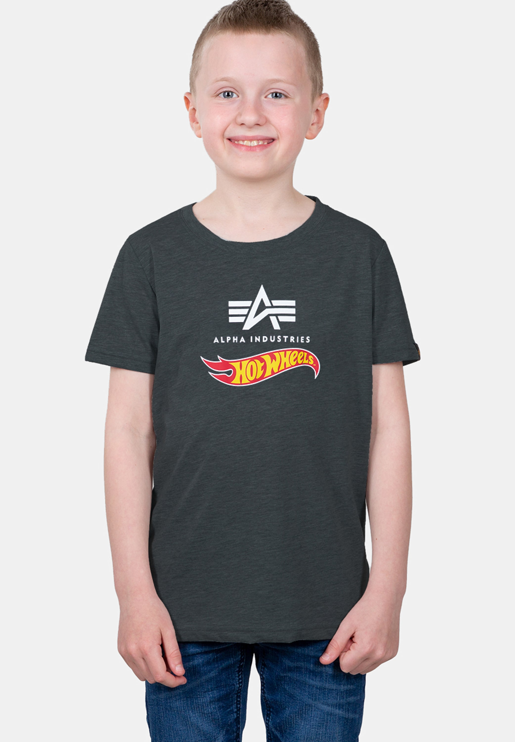 Longsleeve »Alpha Industries Kids - T-Shirts Hot Wheels Flag T Kids/Teens«