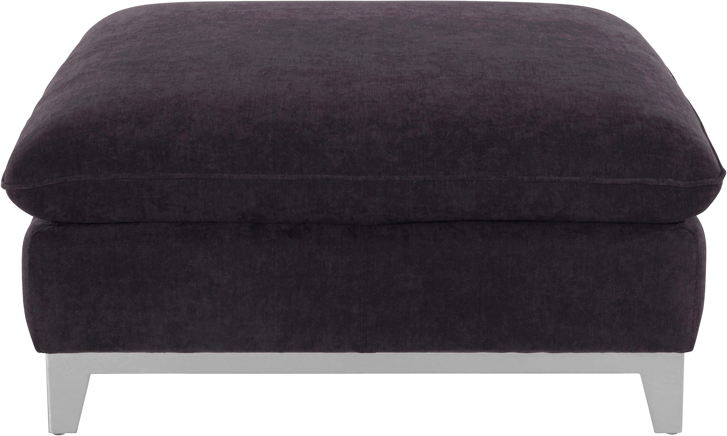 COTTA Polstergarnitur »Teresa L-Form«, (Set), Set bestehend aus: Ecksofa mit Kopfteilverstellung & Hocker