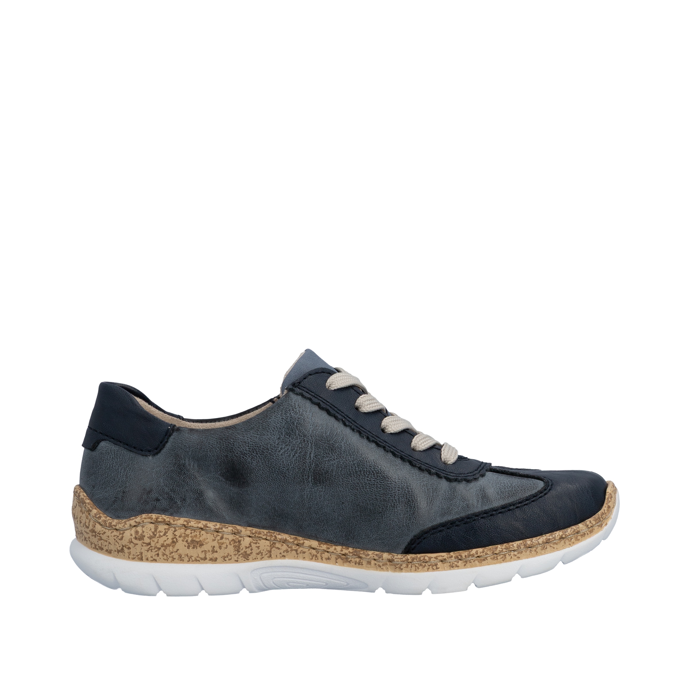 Rieker Sneaker  Schnürschuh, Halbschuh, Casual-Sneaker mit Reissverschluss