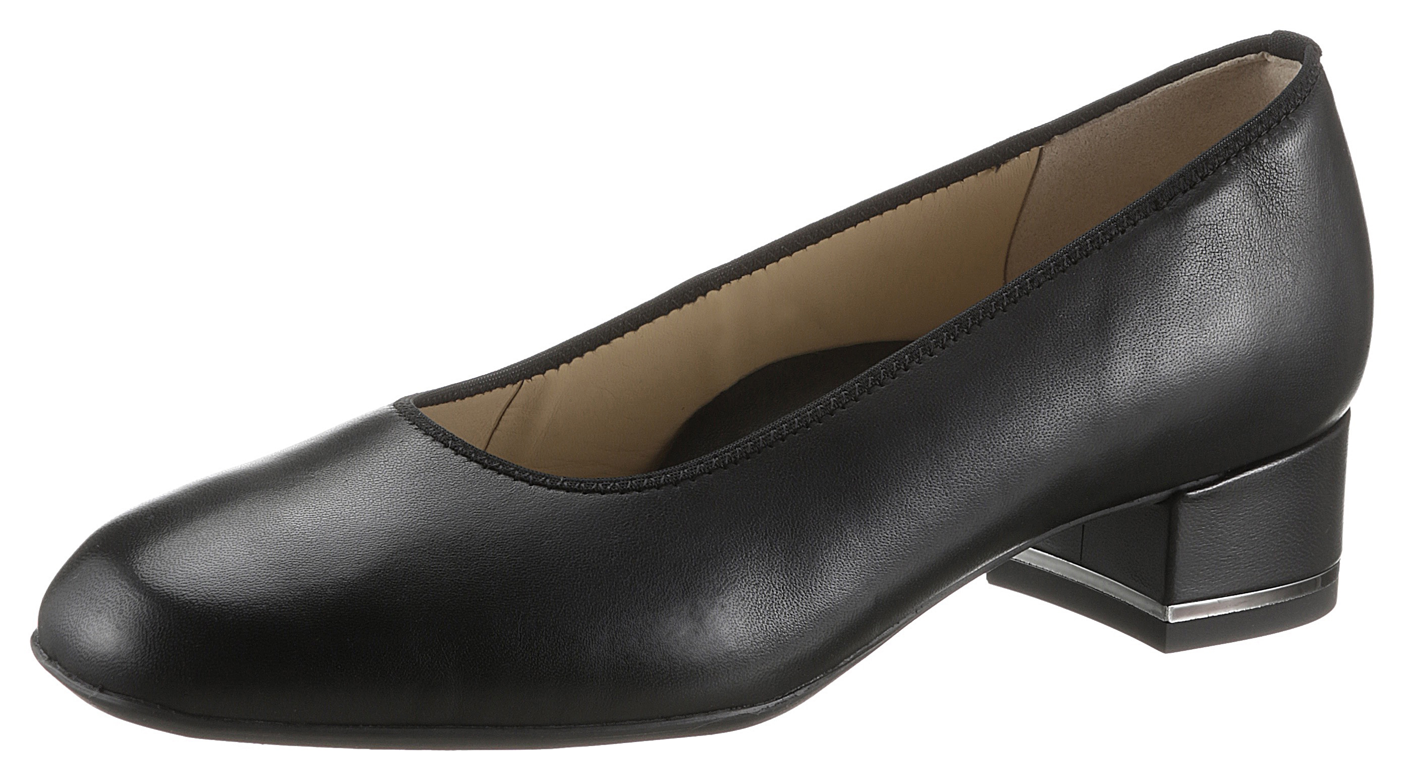 Pumps »GRAZ«, mit glänzendem Detail am Absatz