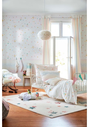 Esprit Kinderteppich »Jonne«, rechteckig, 13 mm Höhe, Sterne in pastell Farben kaufen