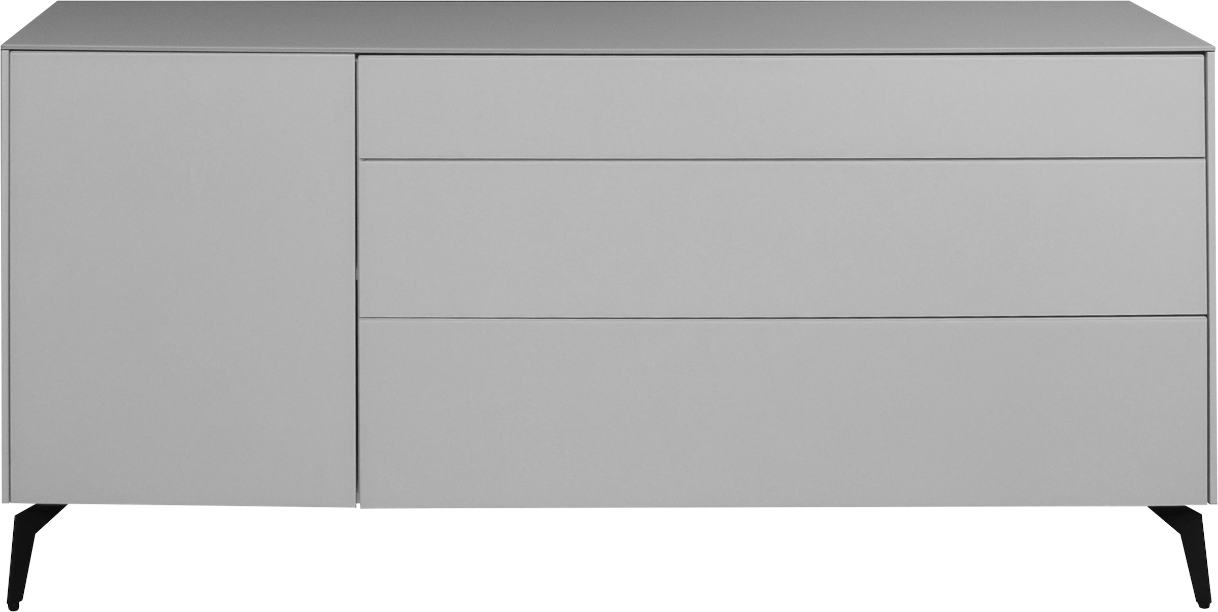 Mäusbacher Lowboard »Imola TOPSELLER!«, Mäusbacher Lowboard mit Glasfront und Glasoberplatte