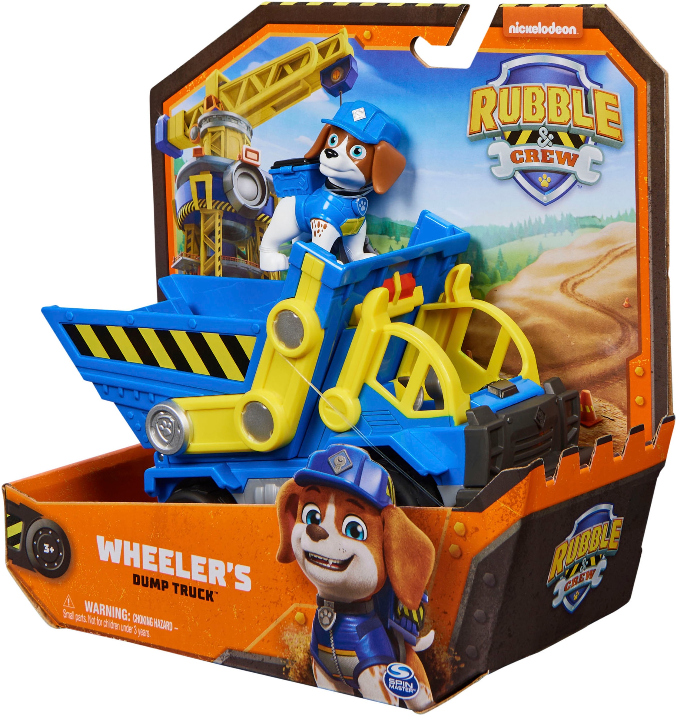 Spin Master Voiture-jouet »Rubble & Crew - Core Vehicle Solid Wheeler«