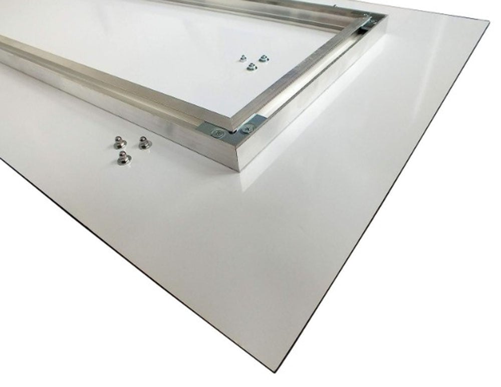 queence Panneau de vestiaire »Wandgarderobe mit Motiv Foto Dünen und Gräser inkl. Edelstahlhaken« 1 cuis tlg. impression HD Premium sur verre acrylique