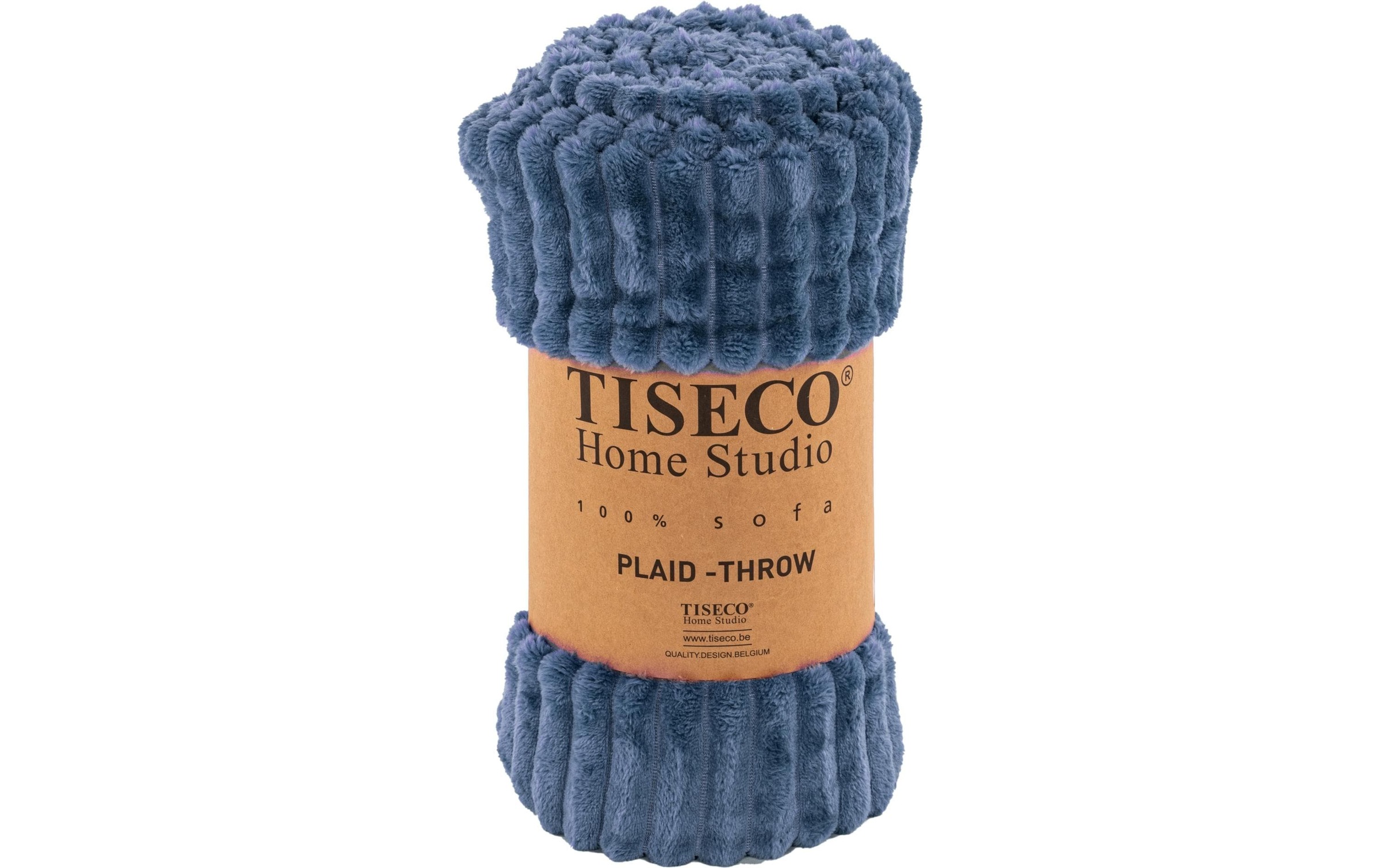 Image of Wohndecke "Tiseco Ribble Mikroflanell 160 x 130 cm"