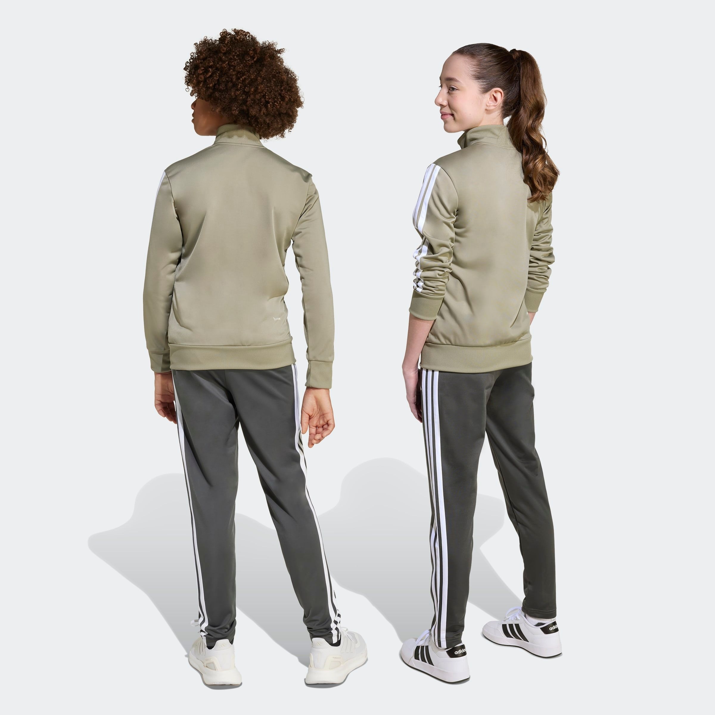 adidas Sportswear Trainingsanzug »SEASONAL ESSENTIALS TIBERIO 3-STREIFEN TRICOT KIDS« 2 Stk.