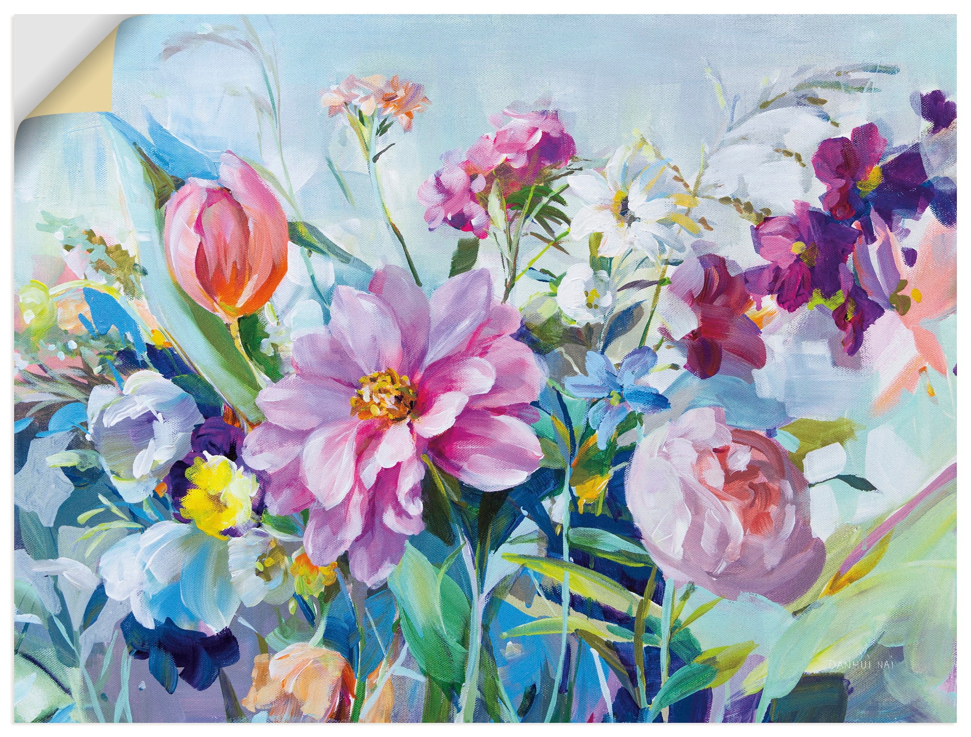 Artland Wandbild »High Summer Garden I« 1 Stk. tlg. als Alubild, Leinwandbild, Poster, Wandaufkleber in verschied. Grössen