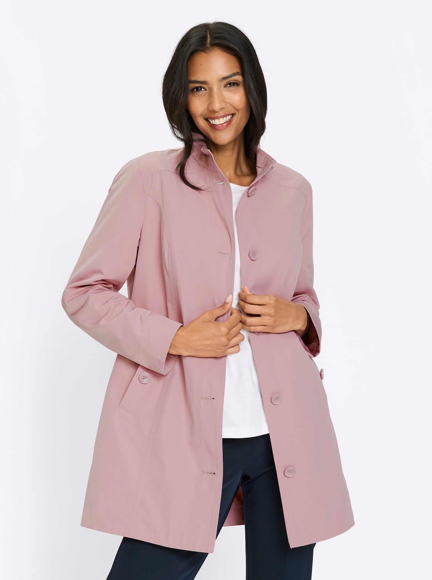 Classic Basics Langjacke ohne Kapuze
