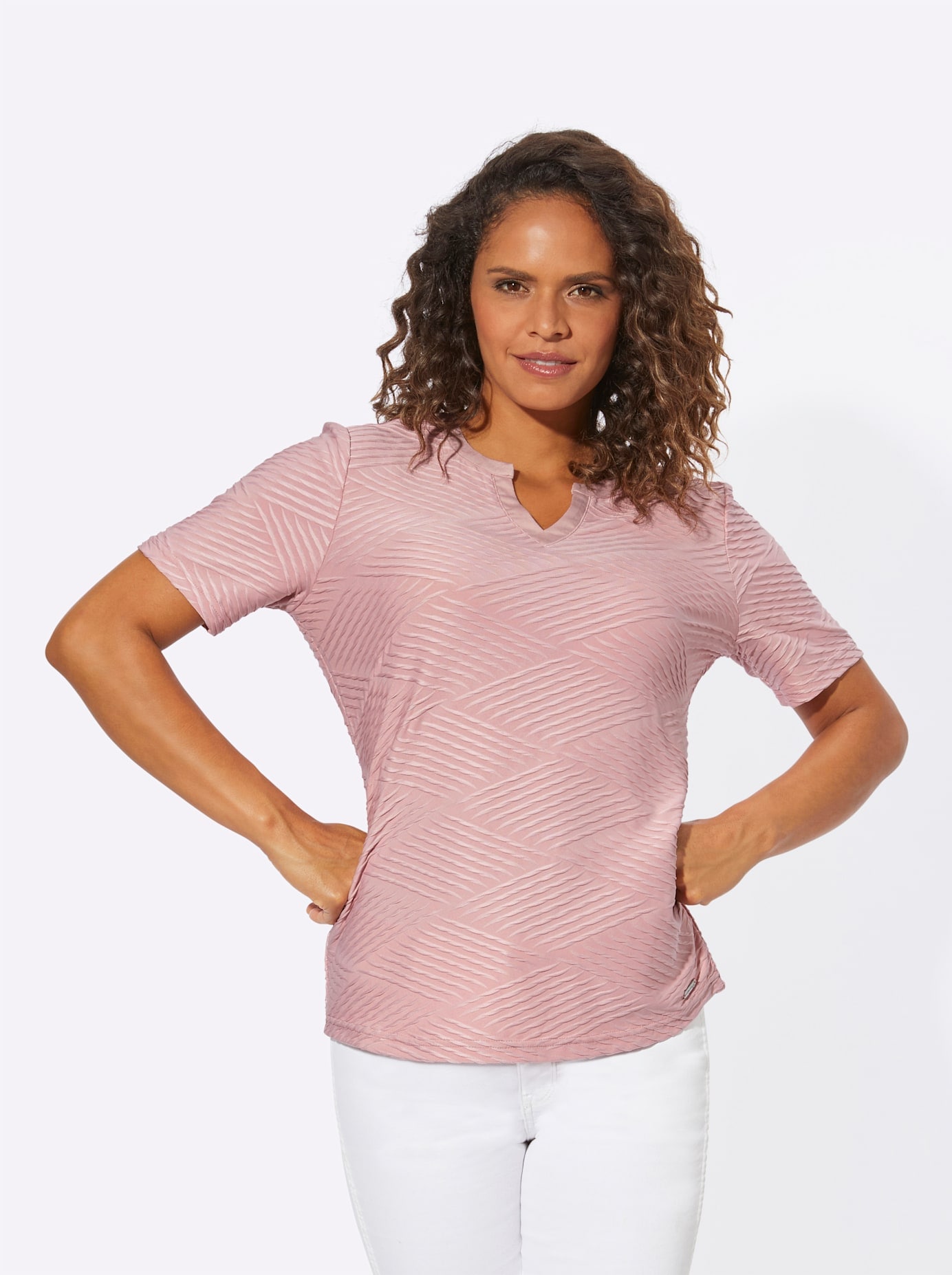 Casual Looks V-Shirt »Shirt«, (1 tlg.)