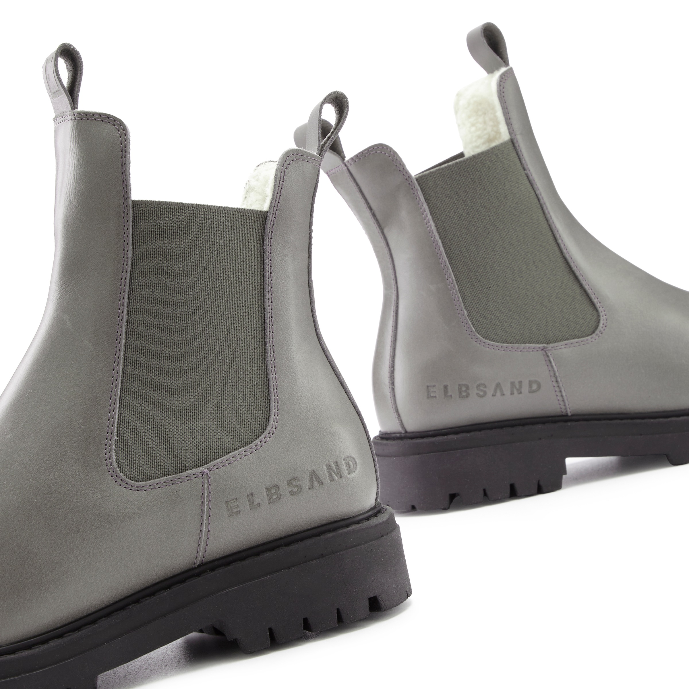 Elbsand Bottines »Chelseaboots, Stiefel, Boots, Winterstiefel, Schlupfstiefel«  aus Leder mit Warmfutter