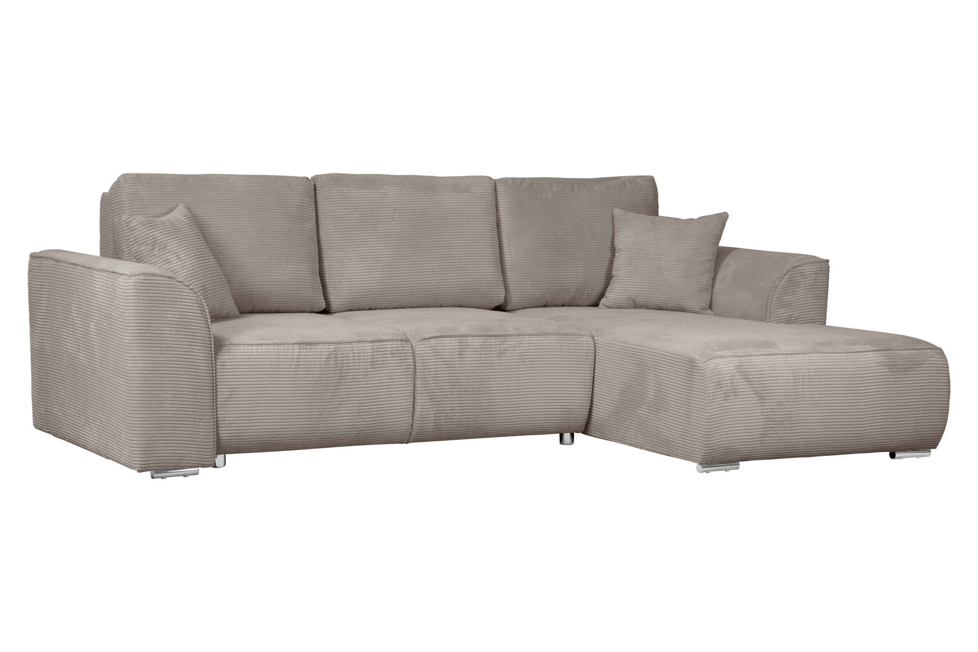 INOSIGN Ecksofa »BEATRICE optionale Schlafsofa mit Bettkasten, B/T/H: 265/170/86 cm«, L-Form, wahlweise auch mit Bettfunktion und Bettkasten