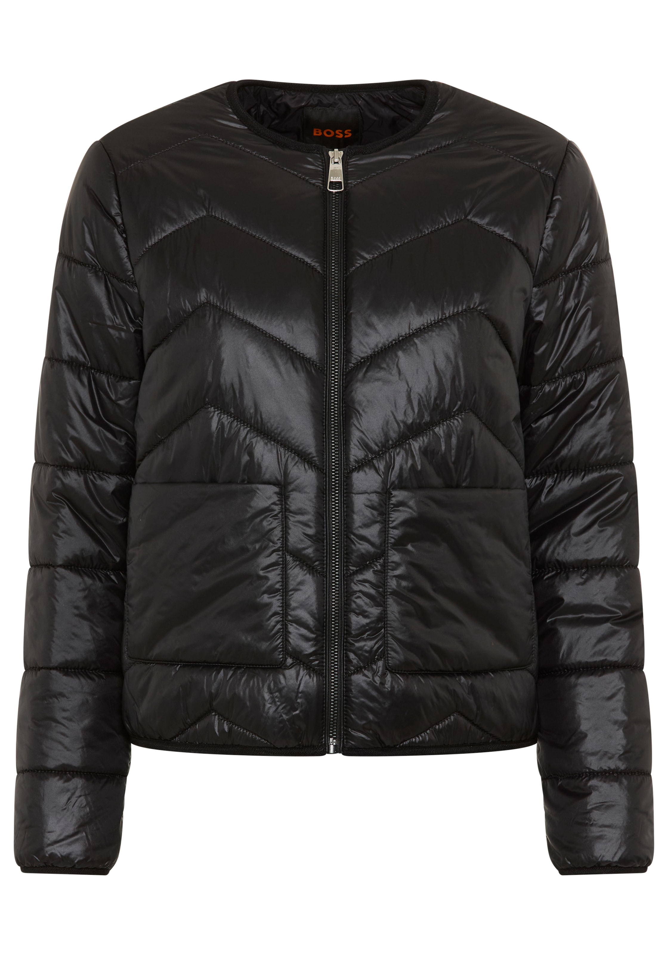 Image of BOSS ORANGE Steppjacke "Palatti Premium Damenmode" mit Chevron-Steppung