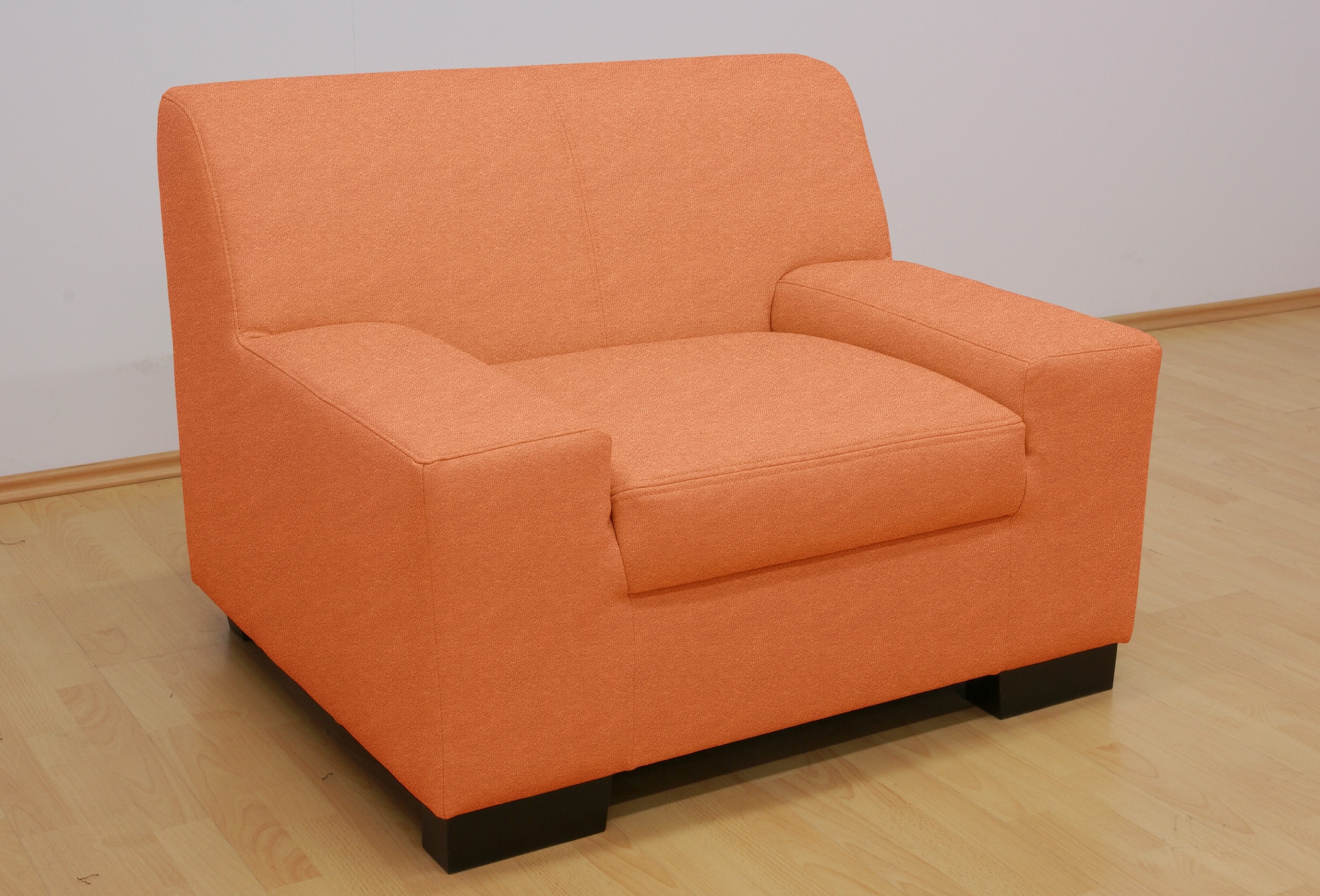 DOMO collection Sessel »Norma kubisch und zeitlos, komfortabel, flache Armlehnen«