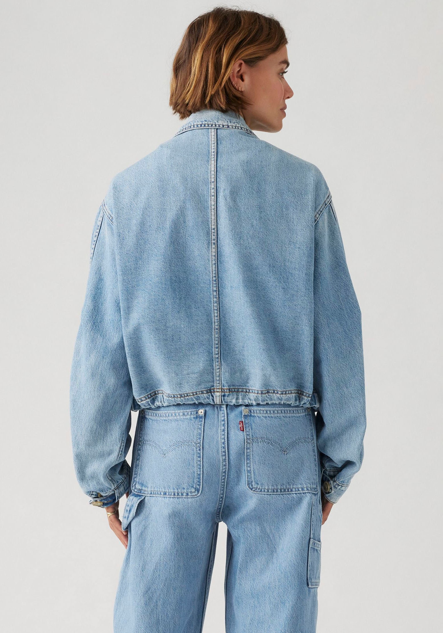 Levi's® Jeansjacke »JANIS UTILITY J«, ohne Kapuze, in weiter, bequemer Passform