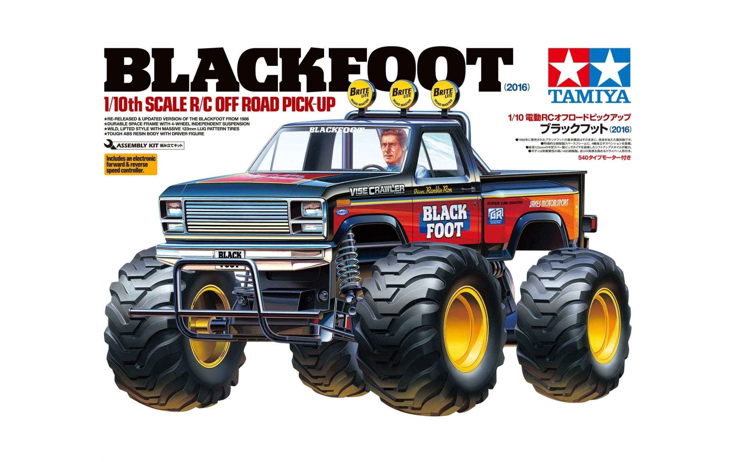 Tamiya RC-Auto »Blackfoot RWD Bausatz«