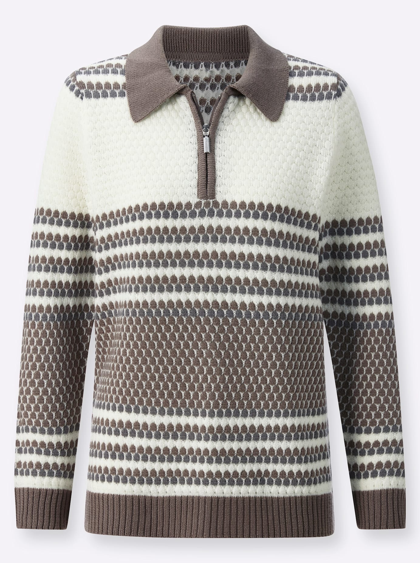 Casual Looks Polokragenpullover »Pullover«