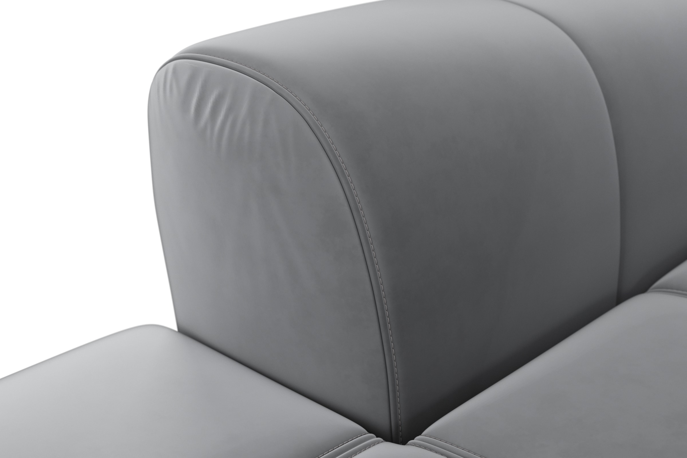 sit&more Ecksofa »Bendigo L-Form«, inklusive Sitztiefenverstellung, Bodenfreiheit 15 cm, 2 Fussfarben