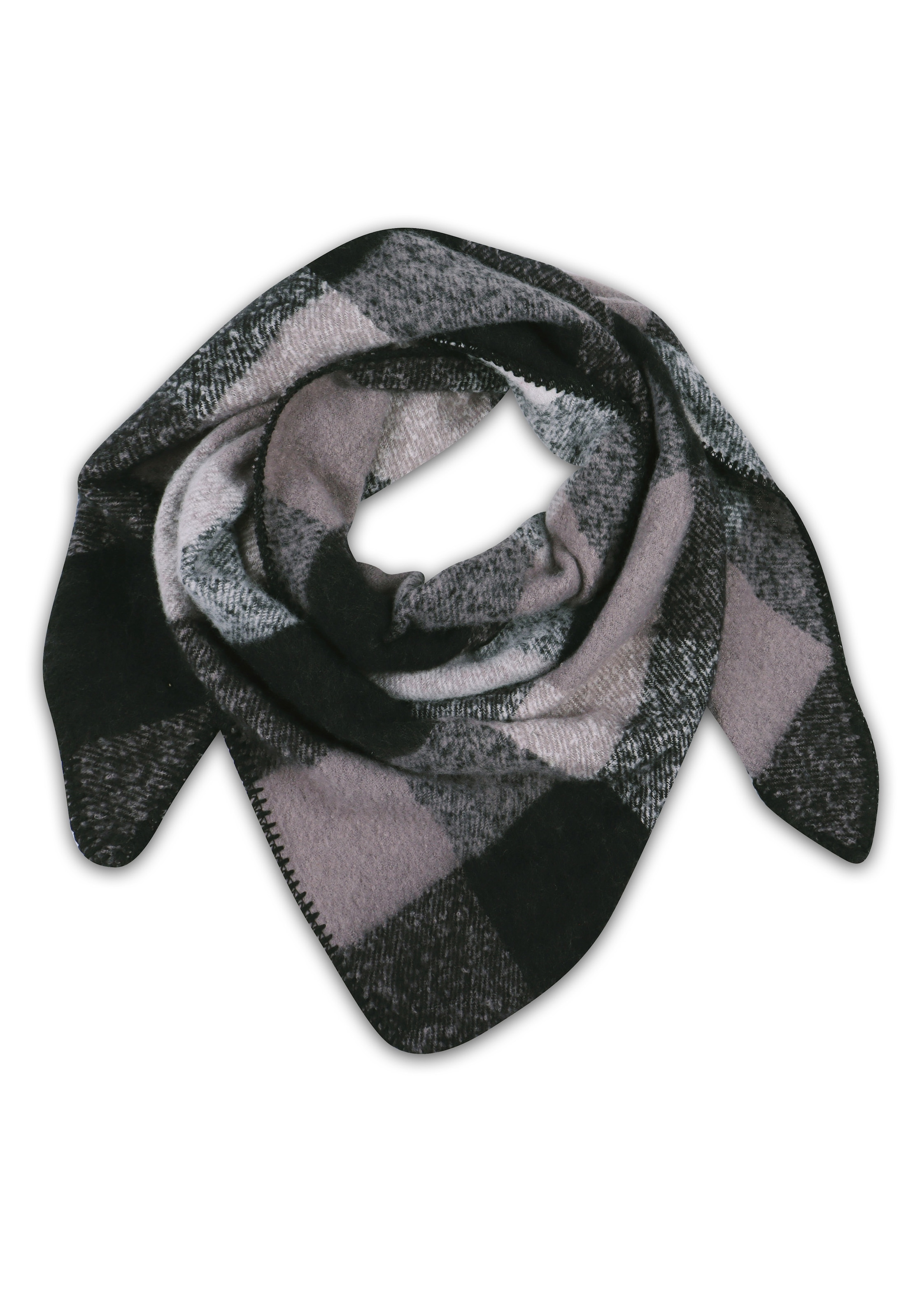 Capelli New York Foulard de mode Packung, -,  Karomuster, Dreieckstuch, wärmend