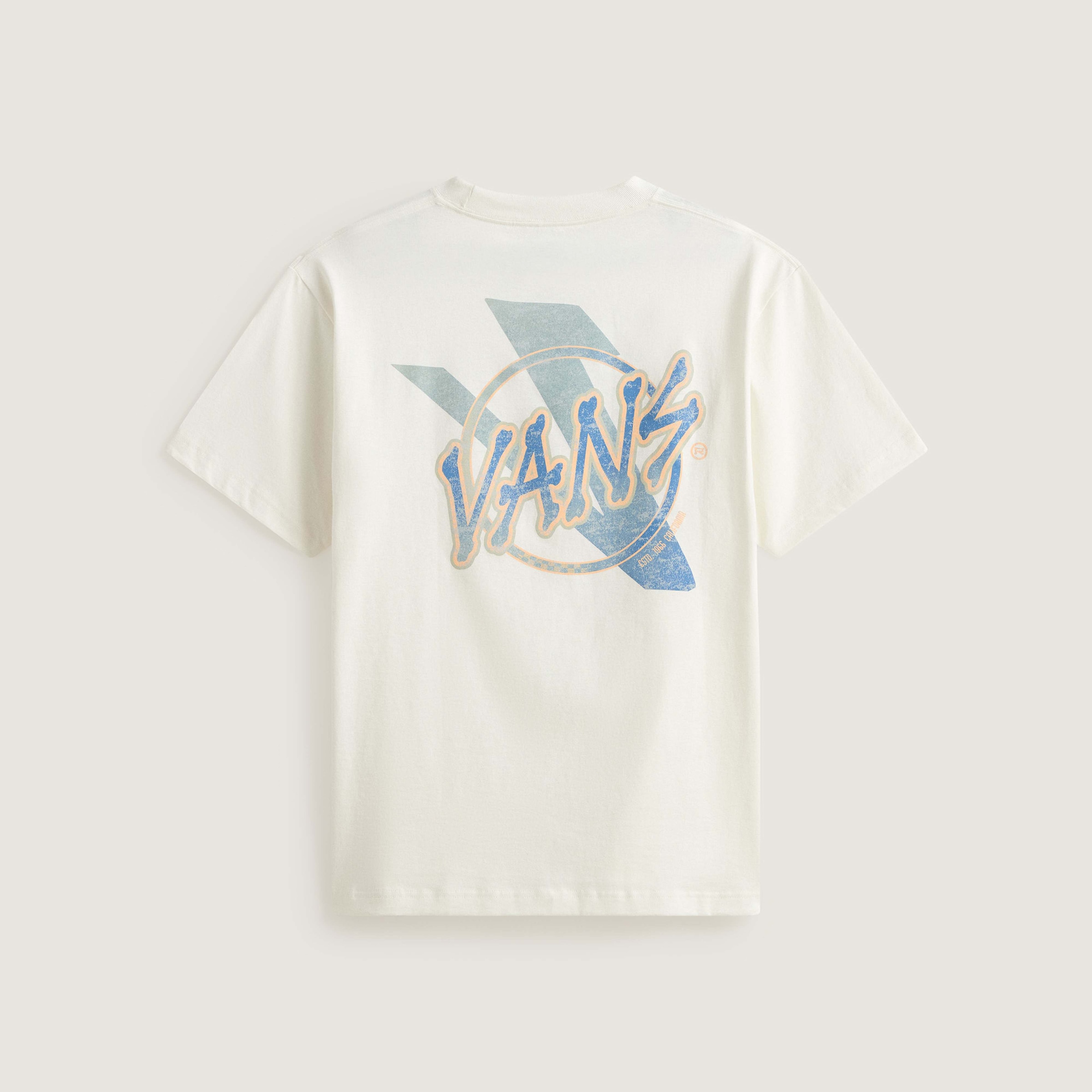Vans T-shirt »V BONES SS TEE« style sportif, manches courtes, col rond, en coton