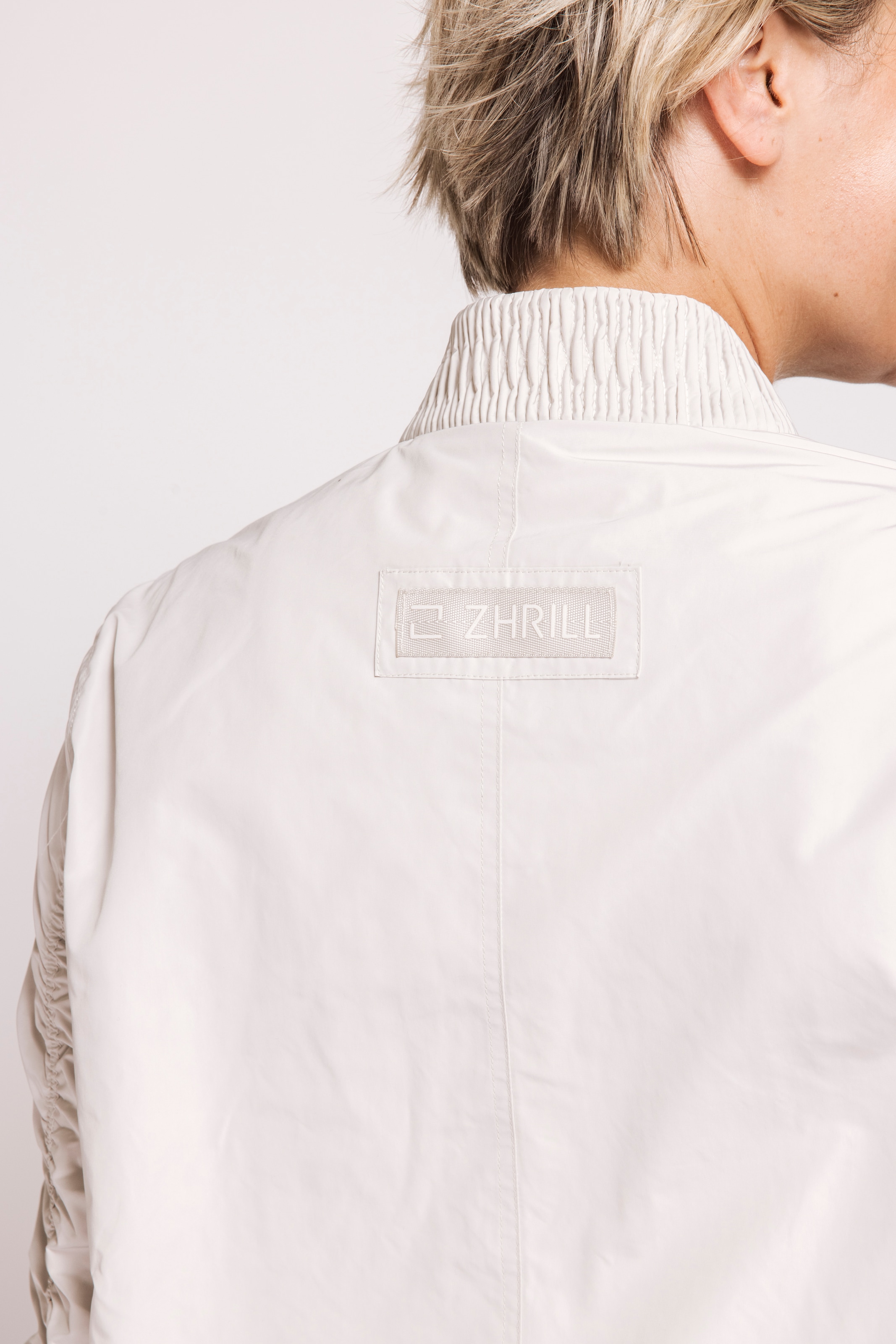 Zhrill Manteau long »PANTA« Longueur genou, fermeture éclair bidirectionnelle, col montant
