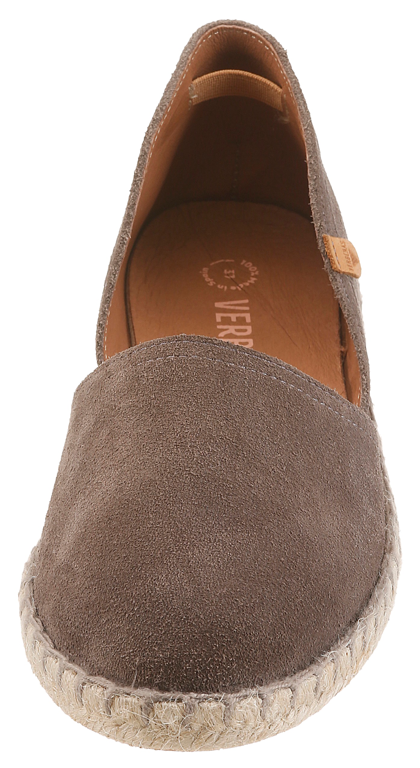 VERBENAS Espadrille  Strandschuh, Sommerschuh, Loafer aus Veloursleder