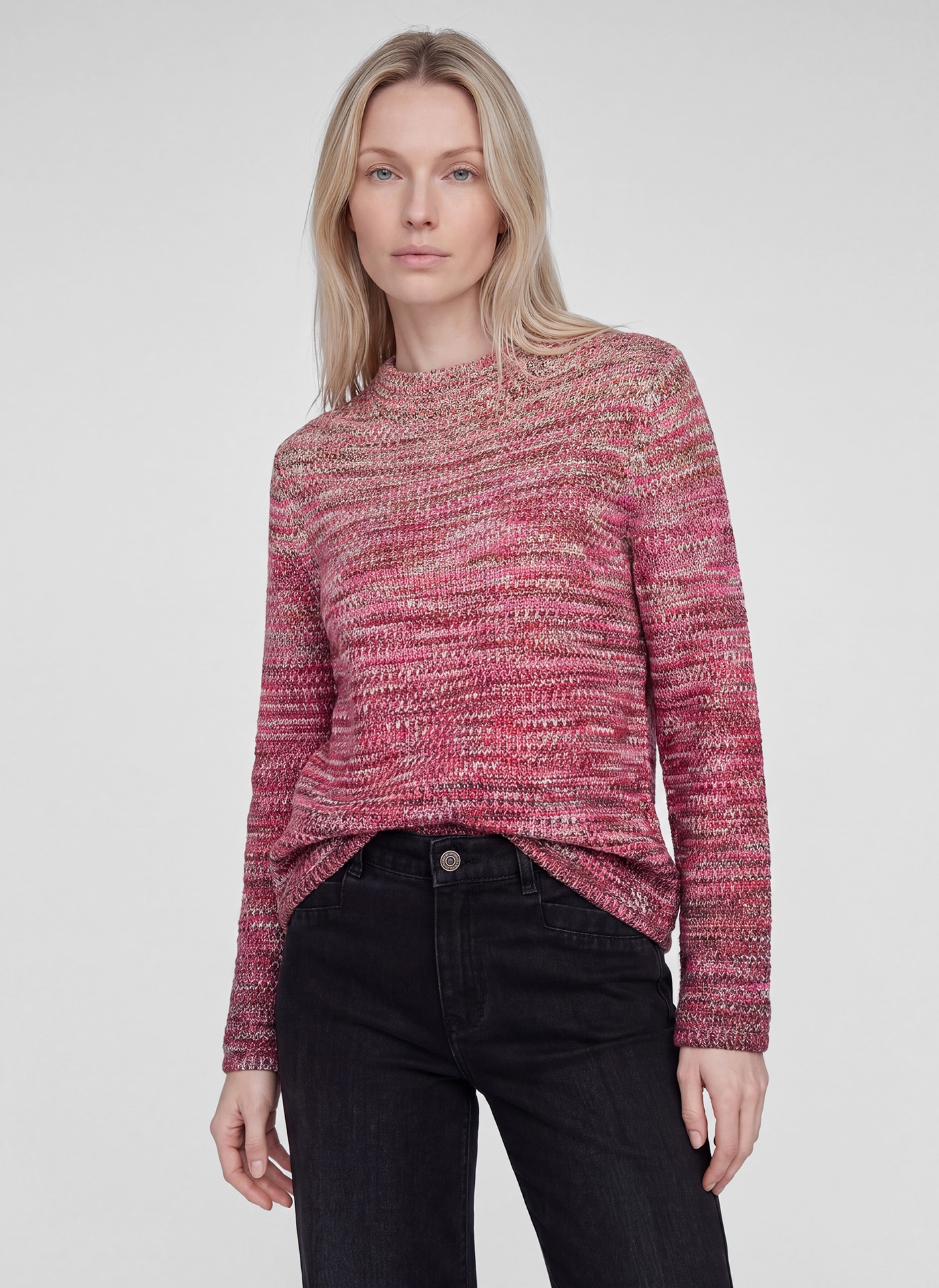 Image of Rabe Strickpullover Grober Strickpullover mit Farbverlauf