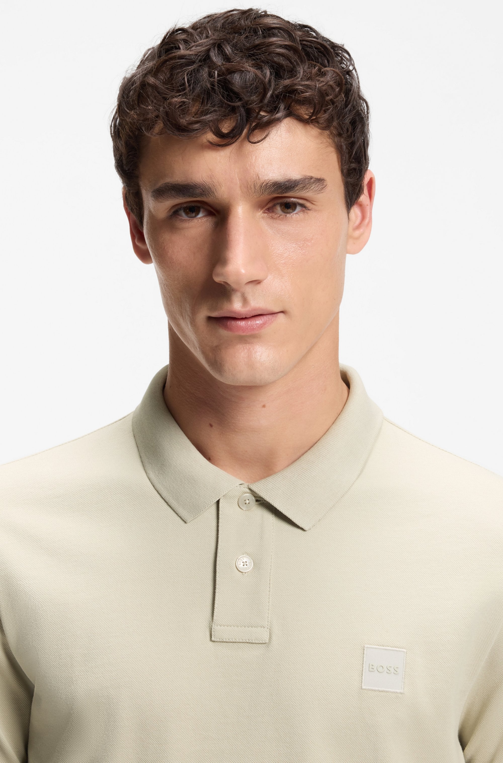 BOSS ORANGE Polo »Passenger« mit Polokragen