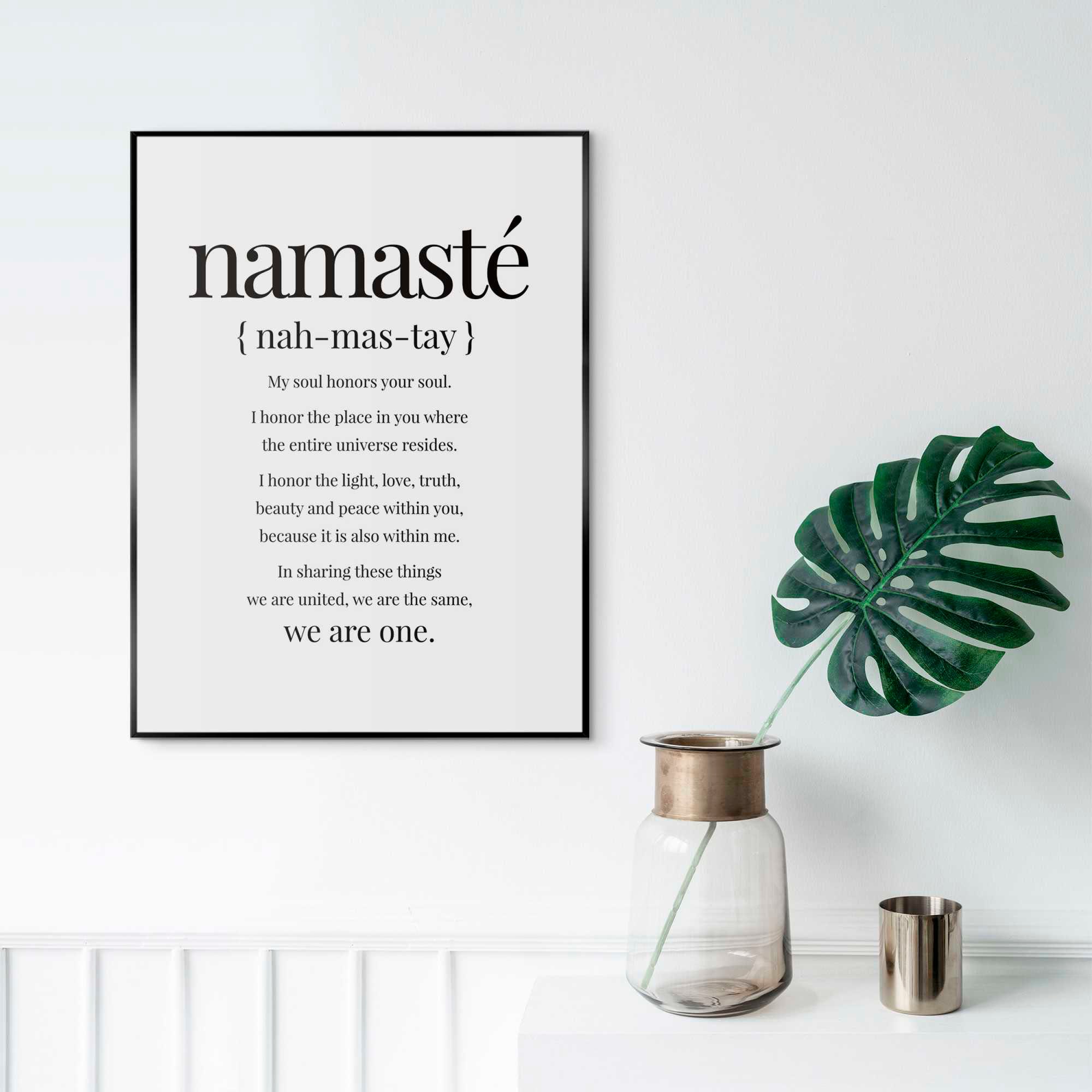 Reinders! Poster »Namasté«