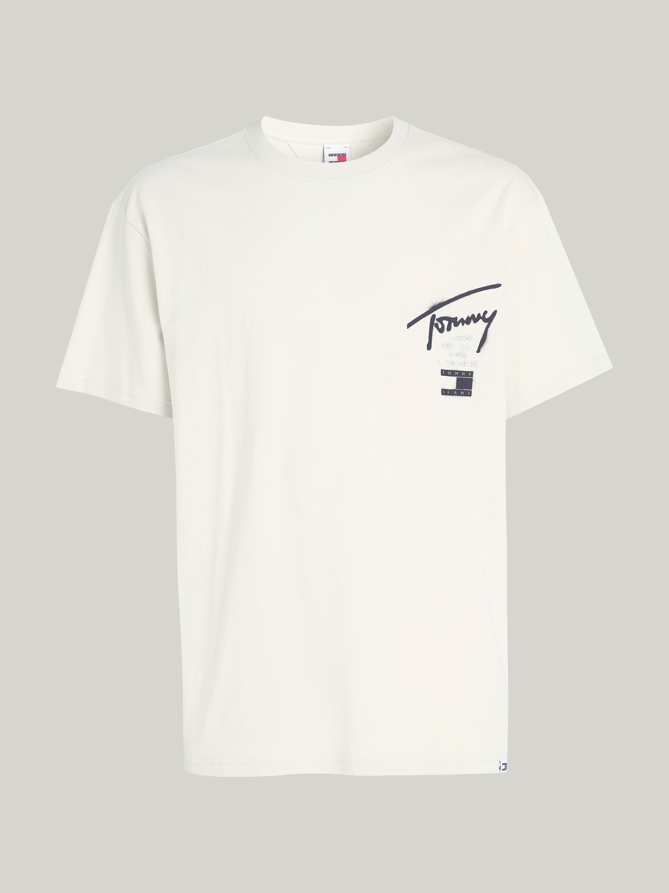 Tommy Jeans T-Shirt »TJM REG GRAFFITI SIG TEE EXT«, mit Logoschriftzug