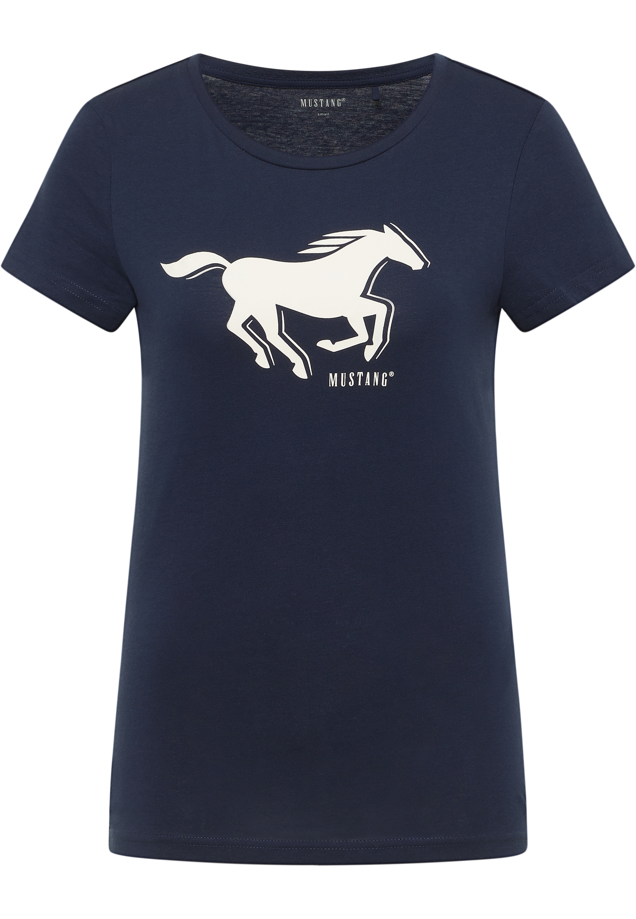 MUSTANG Kurzarmshirt »Damen Style Loa«
