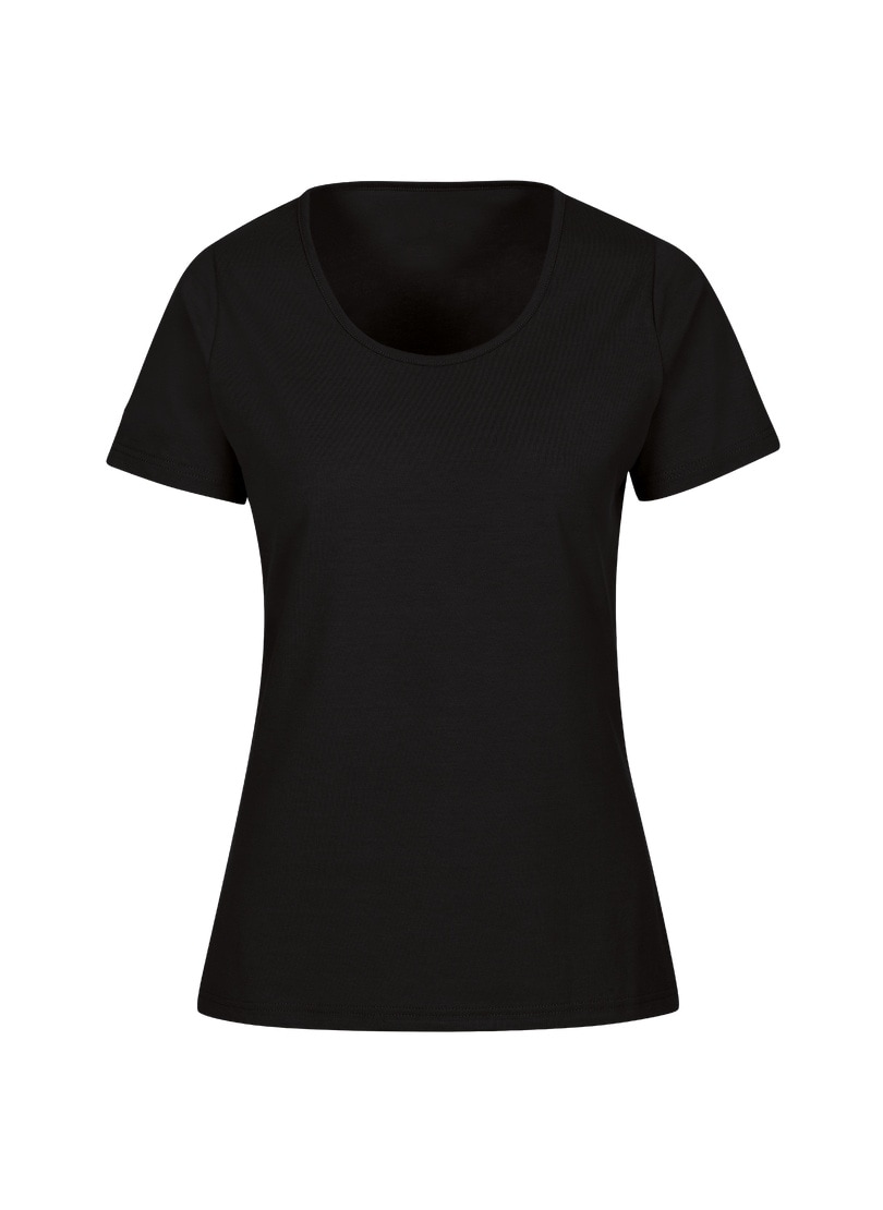 Trigema T-Shirt »TRIGEMA Damen T Shirt aus Biobaumwolle« 1