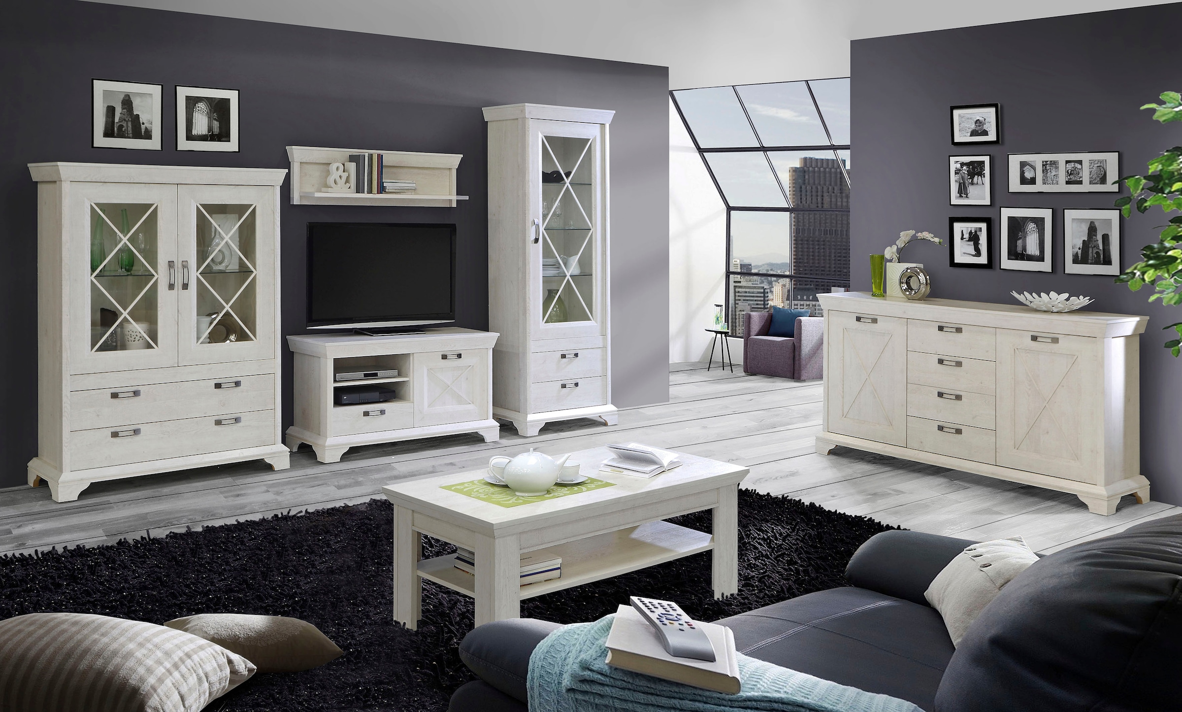 FORTE Highboard »Kashmir« Breite 178 cm