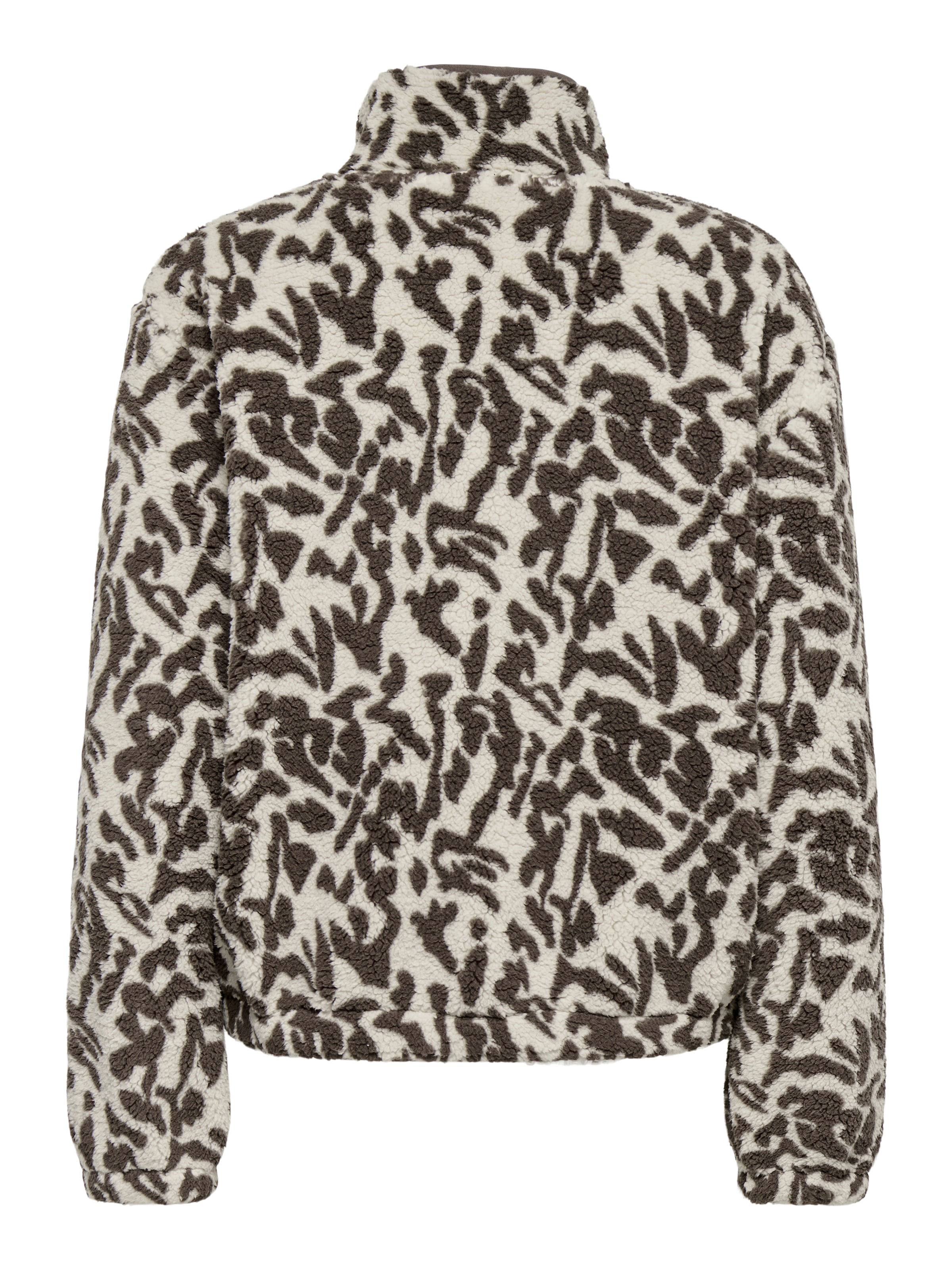 ONLY CARMAKOMA Veste polaire »CARNEW DALLAS L/S HIGHNECK JCKT SWT OTW« Polyester